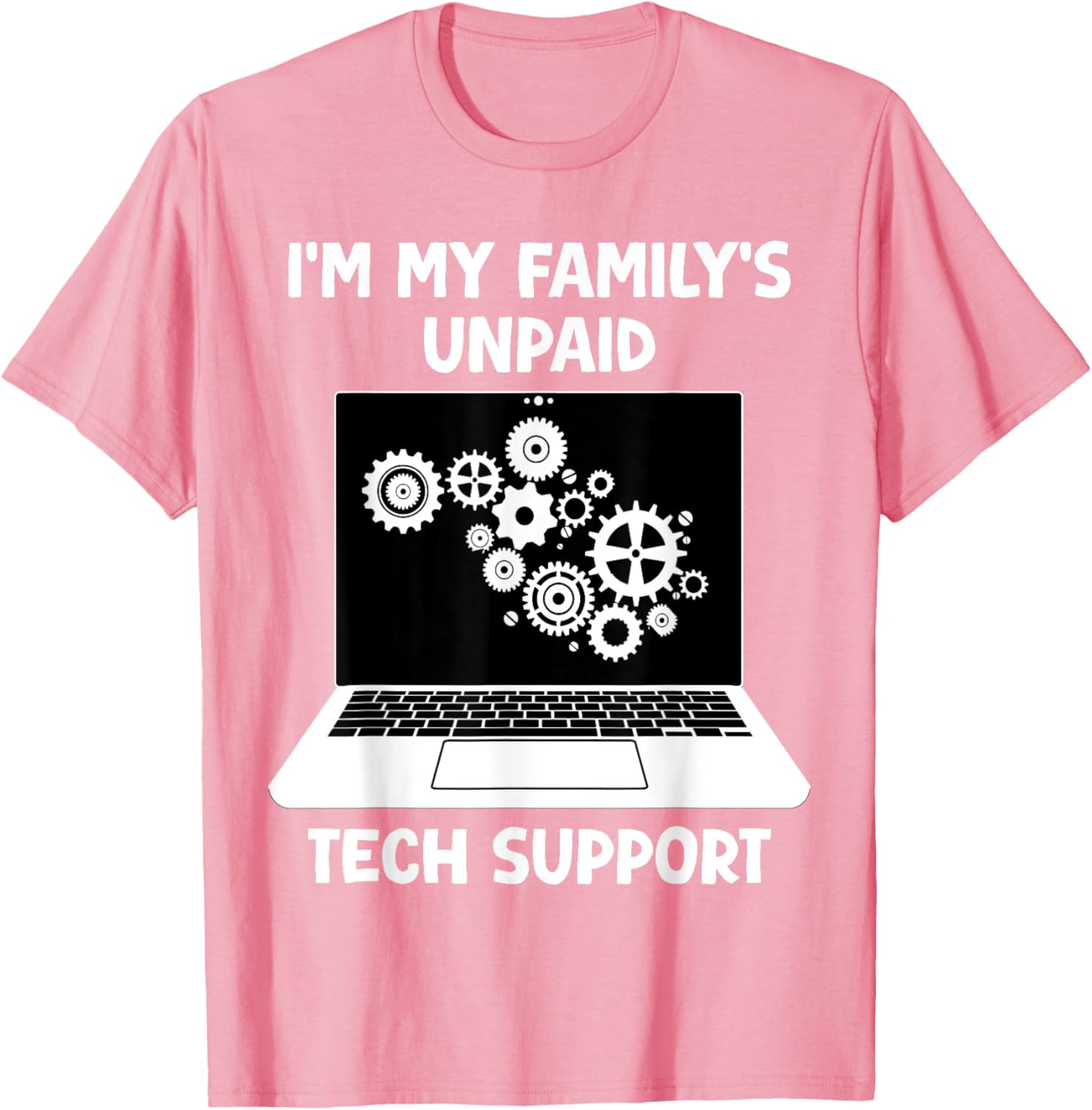 Funny Computer Engineer T-Shirt for Unpaid Tech Support Heroes - 8