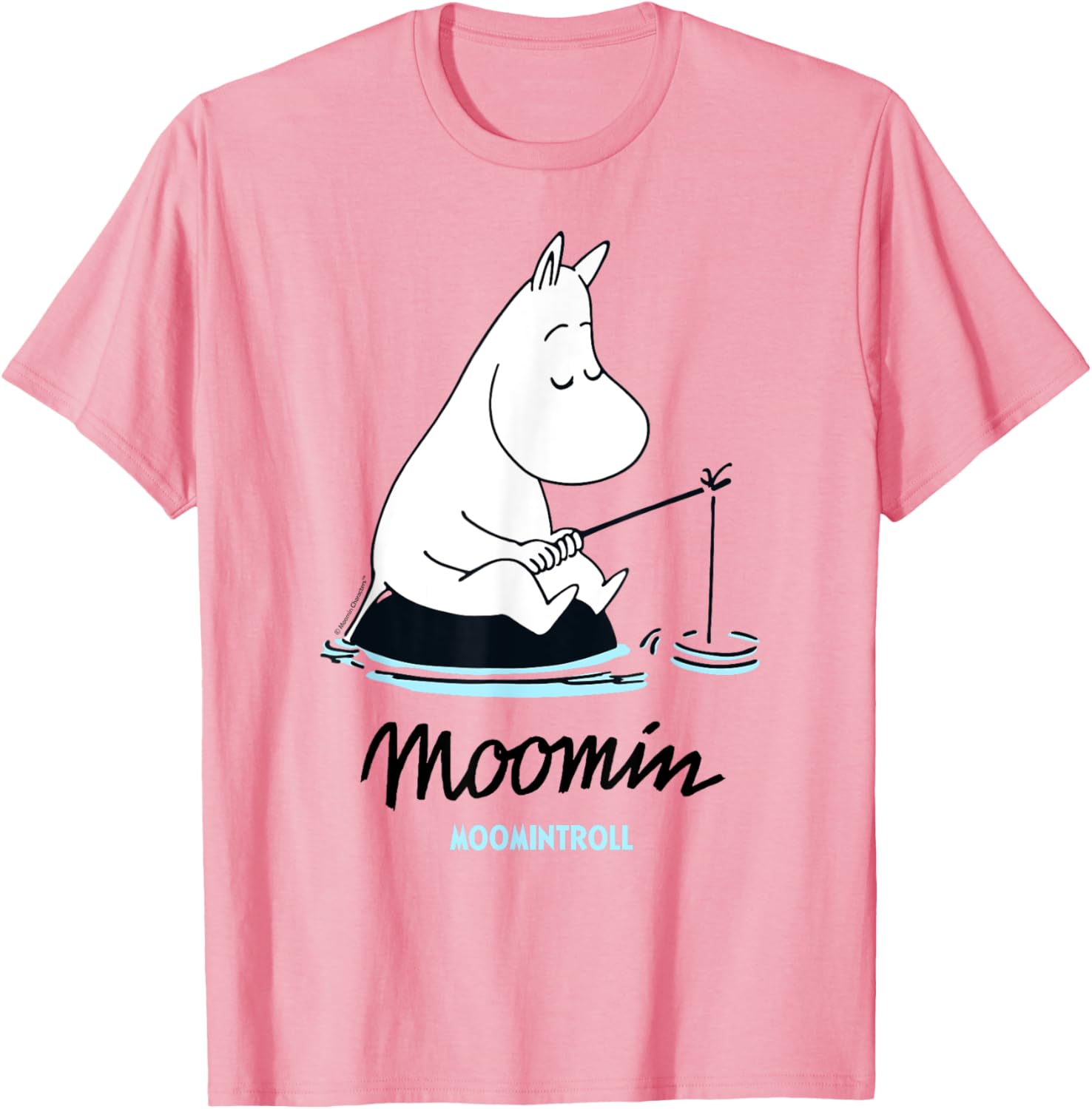 Moomin Moomintroll Fishing T-Shirt for Fun Adventure Lovers - 1