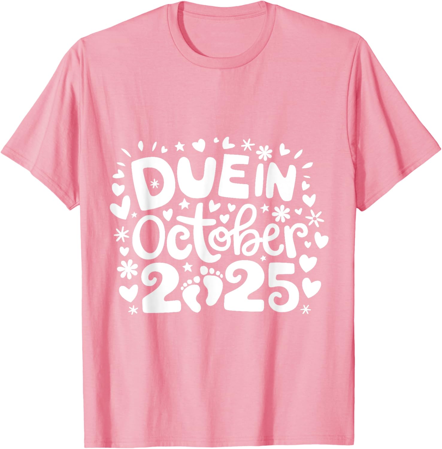 Cute Mommy To Be Pregnancy T-Shirt for New Baby Coming October 2025 - 5