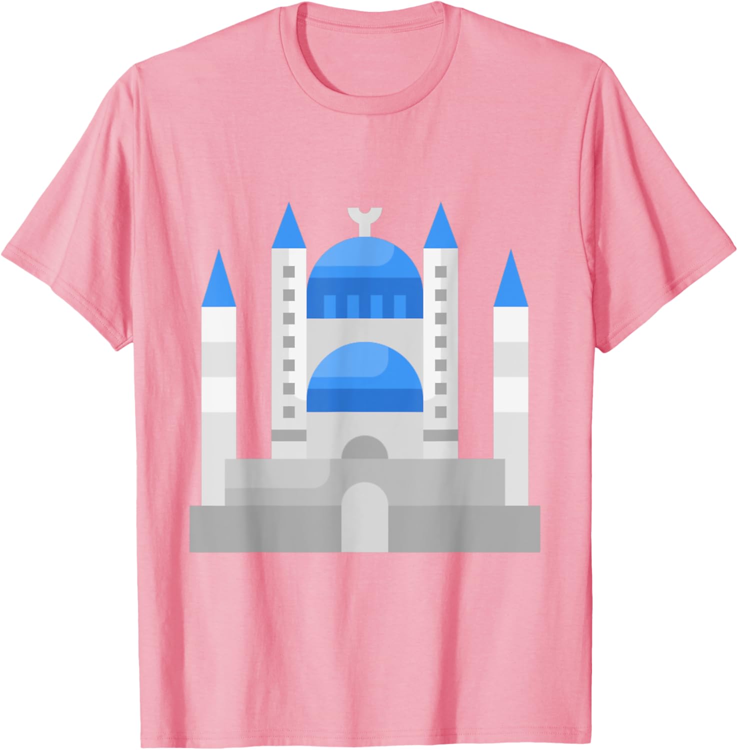 Istanbul Sultan Ahmet Blue Mosque Muslim T-Shirt for Men and Women - 23