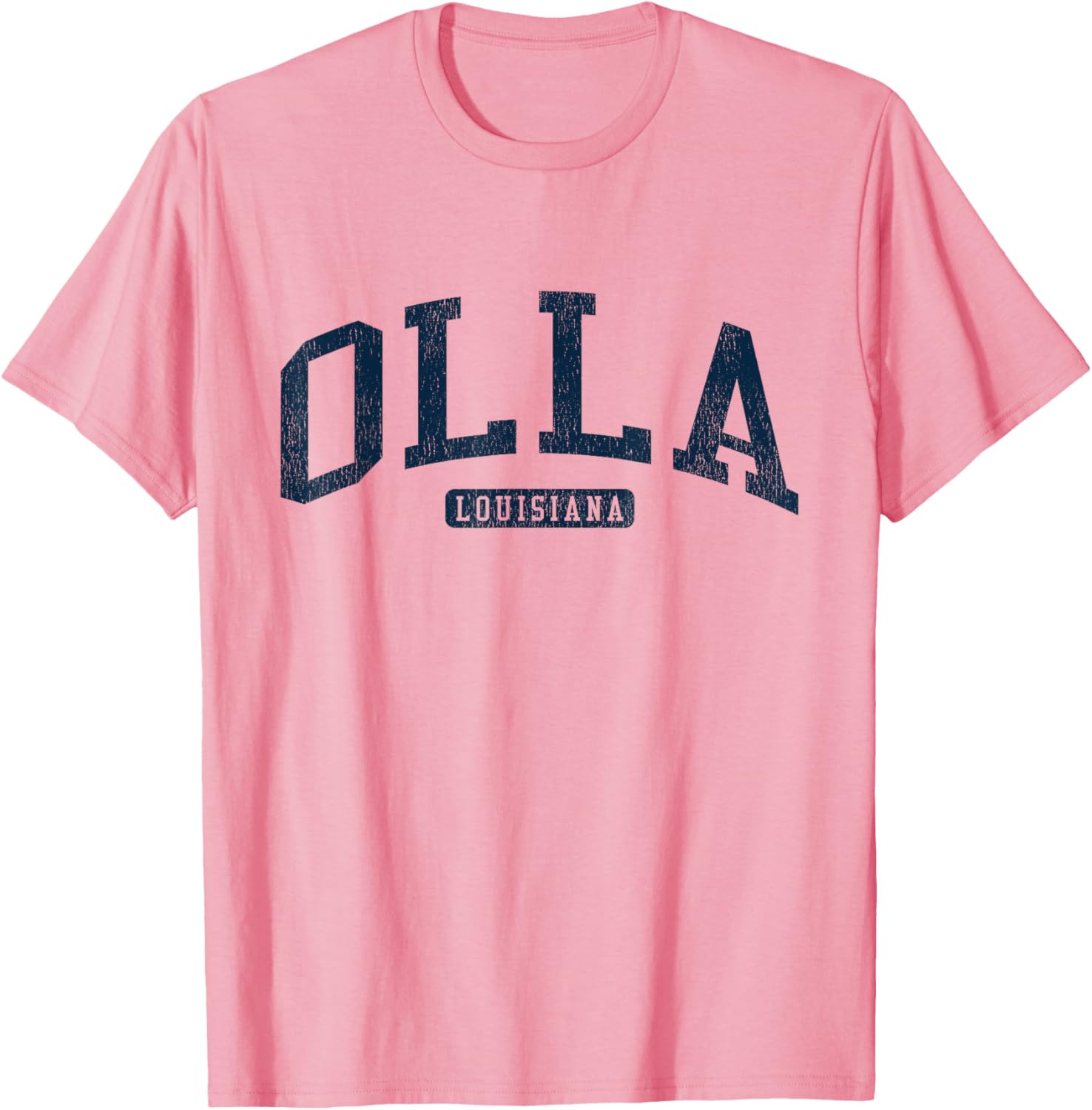 Olla Louisiana College Blue T-Shirt for Stylish University Students - 16