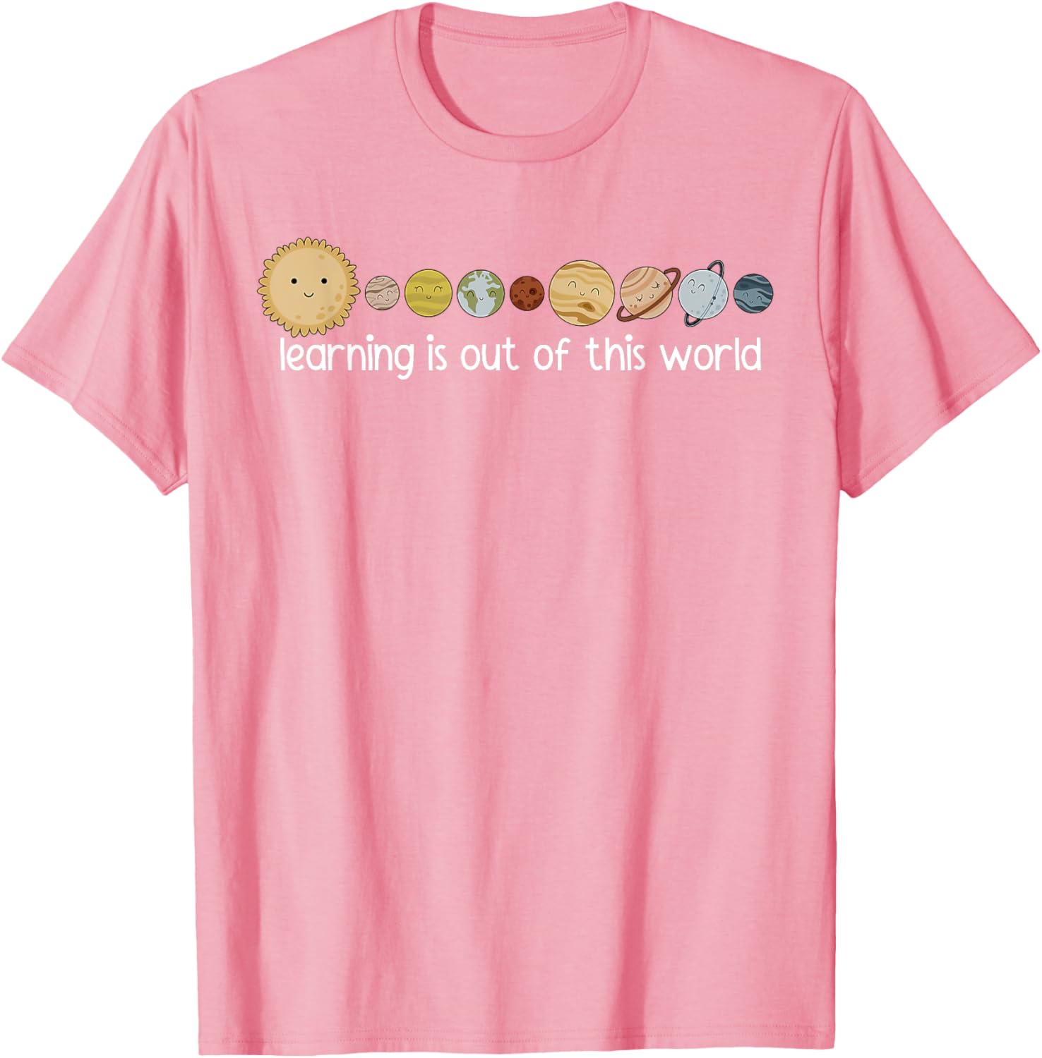 Learning Is Out Of This World Outer Space Science Teacher T-Shirt - 4