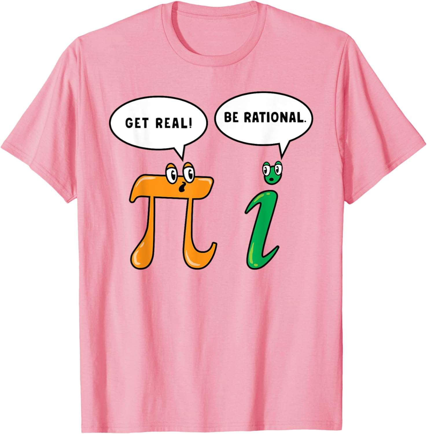 Funny Pi Day T-Shirt for Math Lovers - Get Real Be Rational Teacher Gift - 14