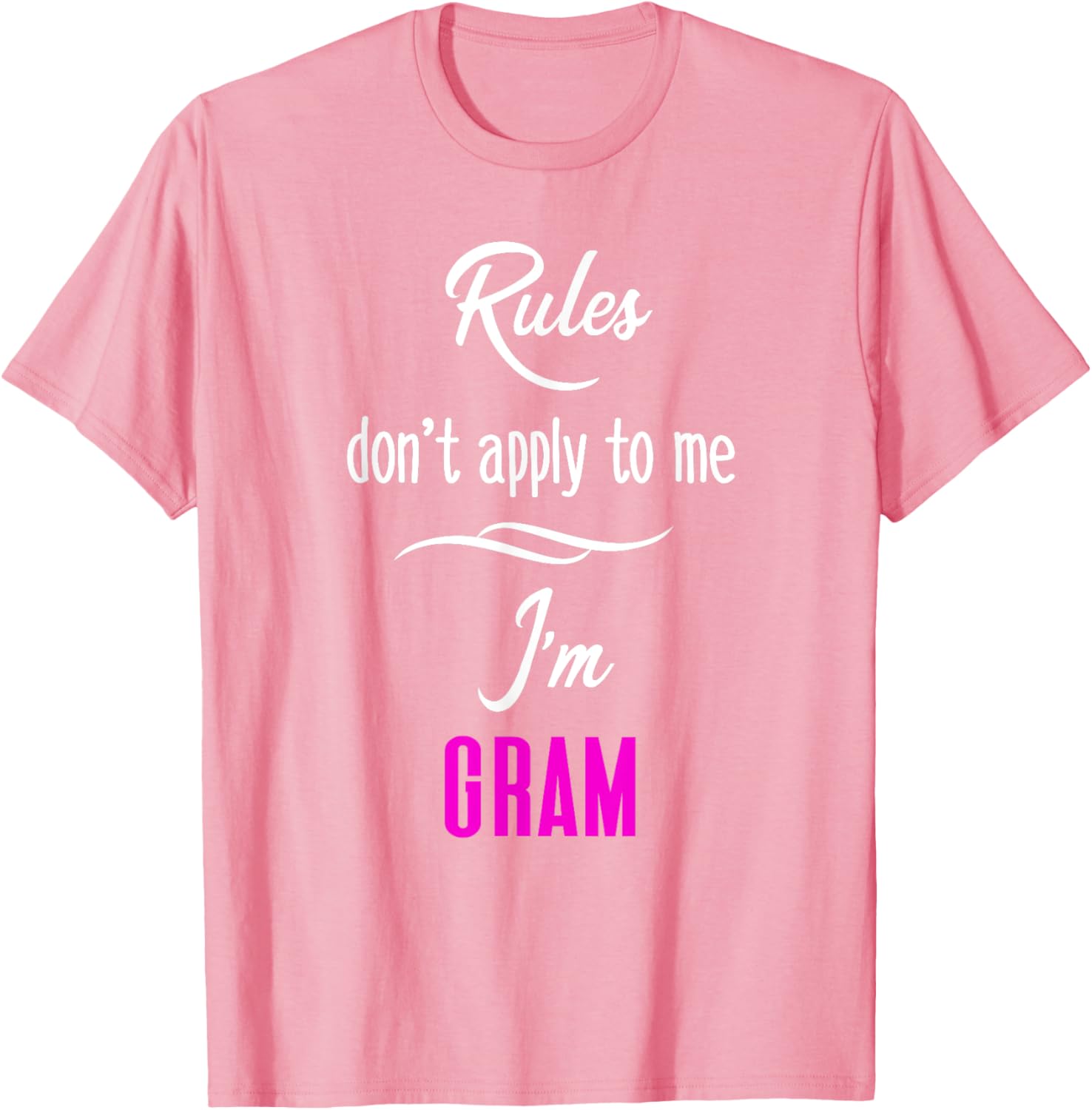 Gram Fun Grandmother T-Shirt Perfect Gift for Mom and Grandma - 1