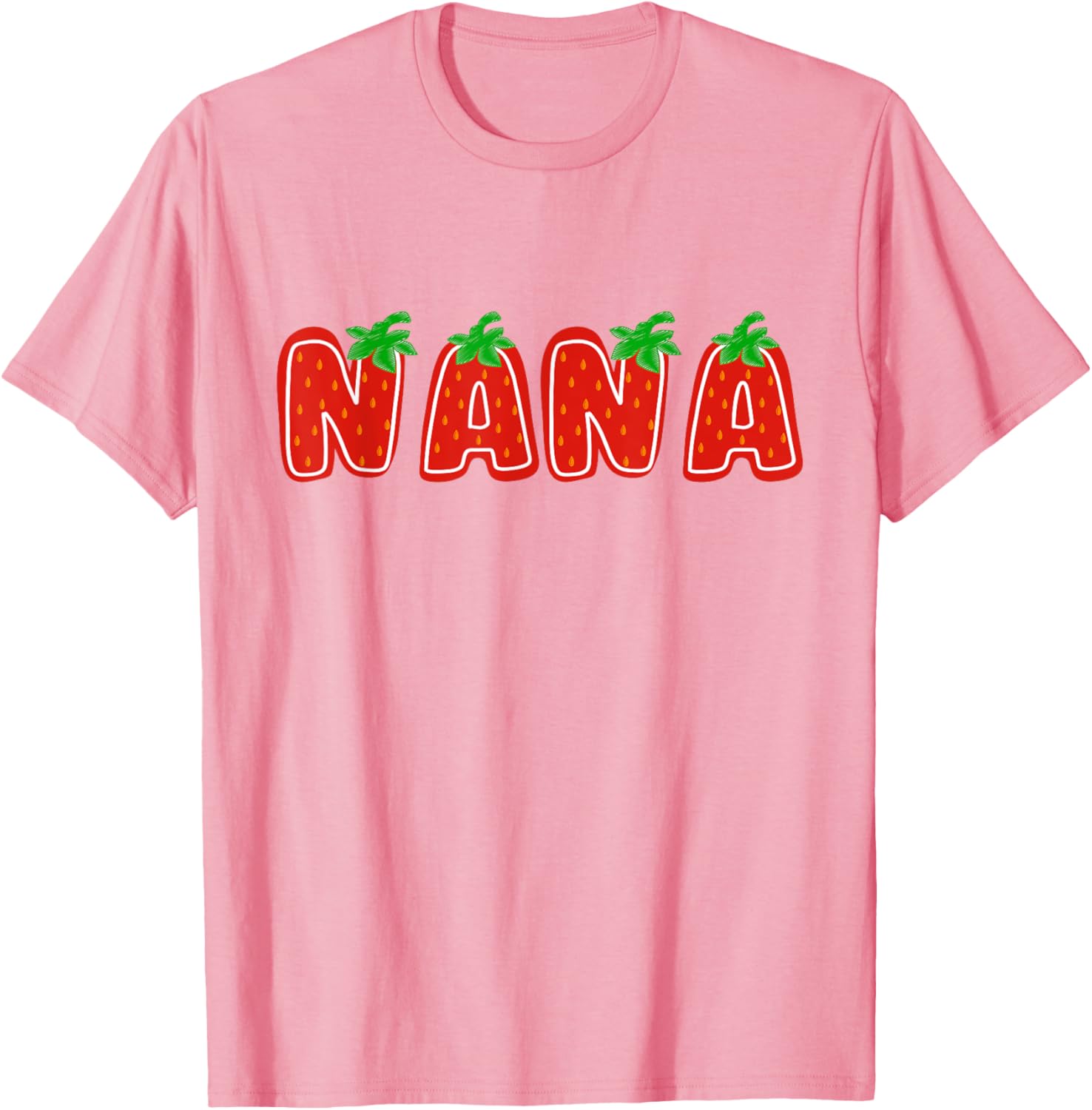 Funny Strawberry Nana Family Matching T-Shirts for 1st Birthday Celebration - 8