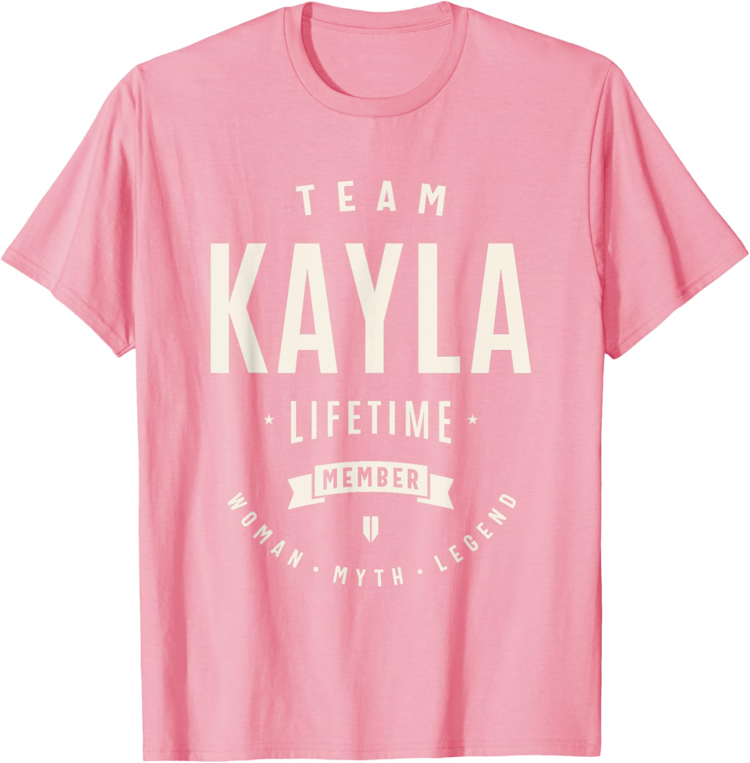 Team Kayla Funny Lifetime Member T-Shirt for Proud Kayla Fans - 3