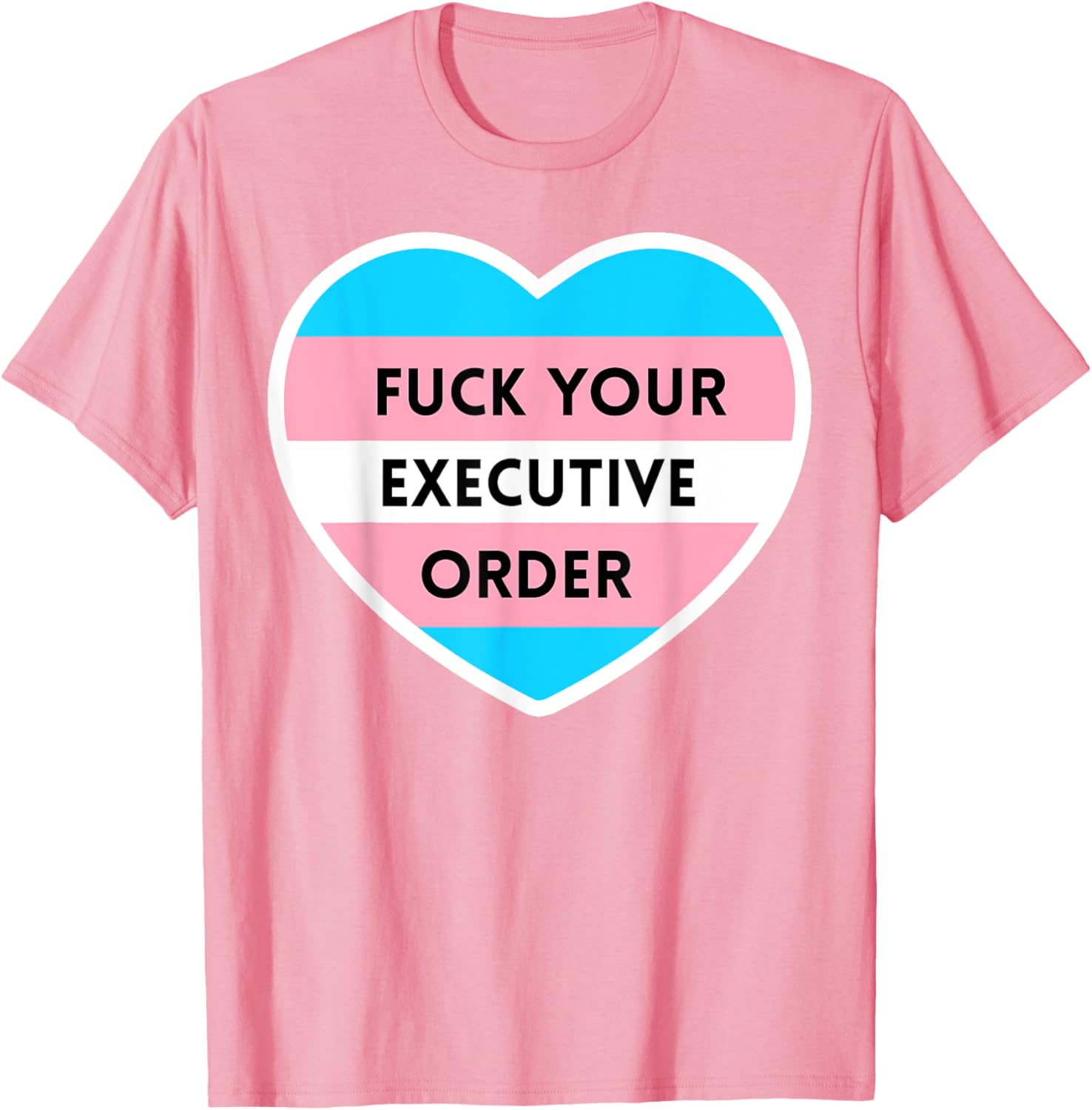 Funny Transgender Heart T-Shirt - Express Yourself with Humor and Pride - 3