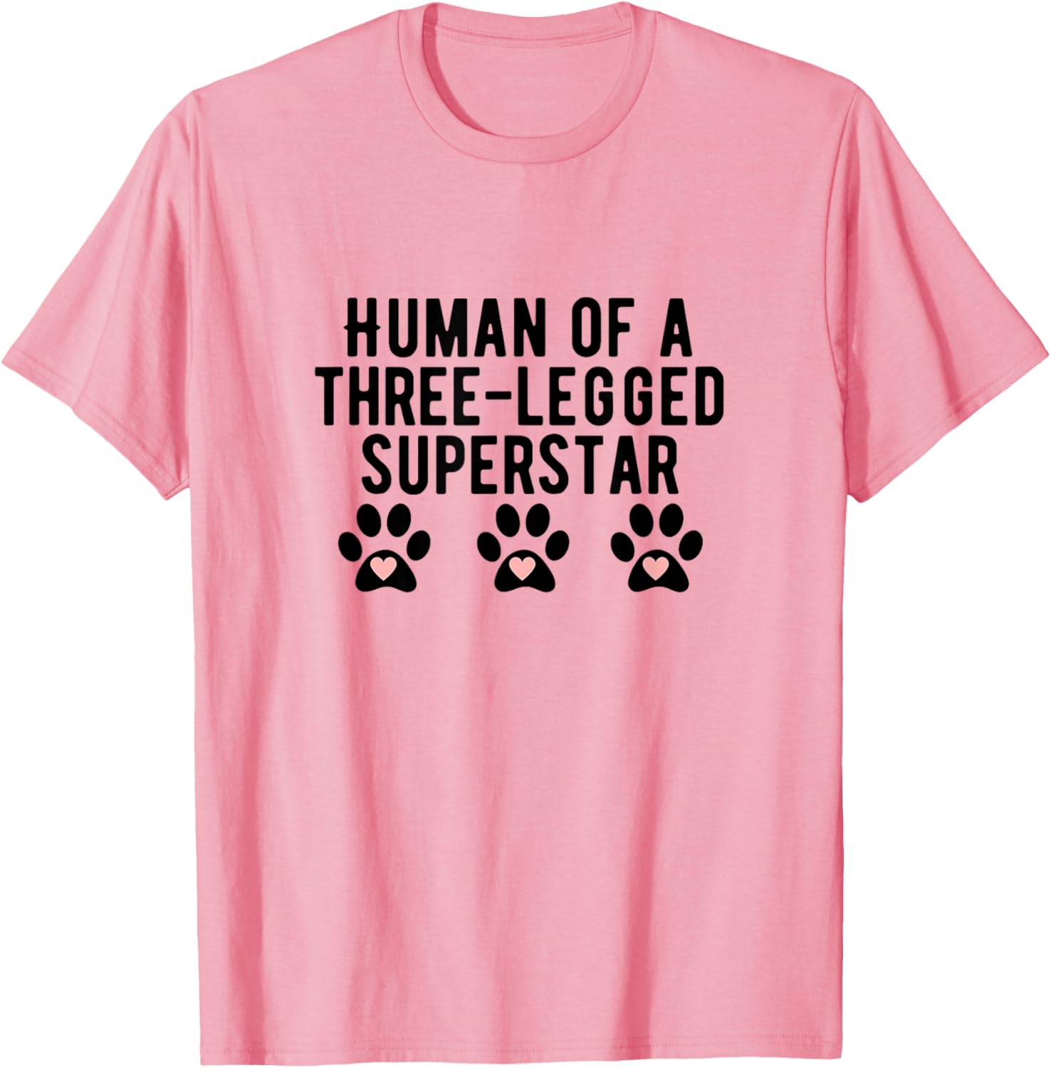Three Legged Pet Owner Club T-Shirt for Dog Cat Lovers - Fun Apparel - 3