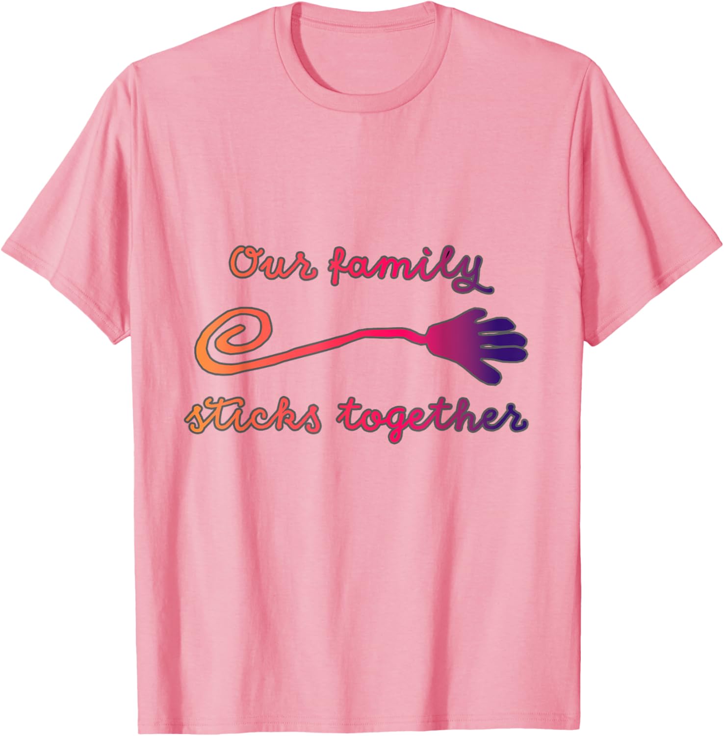 Our Family Sticks Together T-Shirt for Family Bonding and Unity - 11