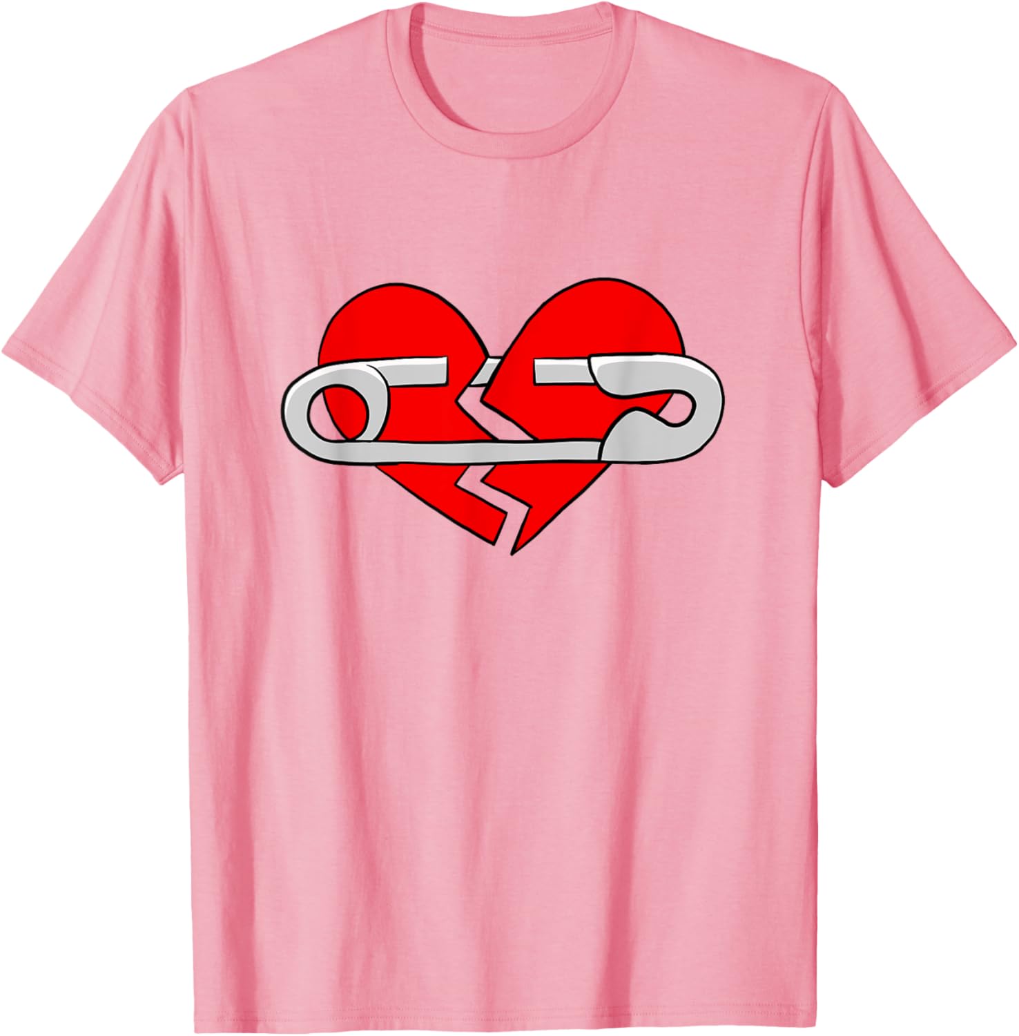 Red Healing In Progress Graphic T-Shirt - Stylish Healing Quotes Tee - 23