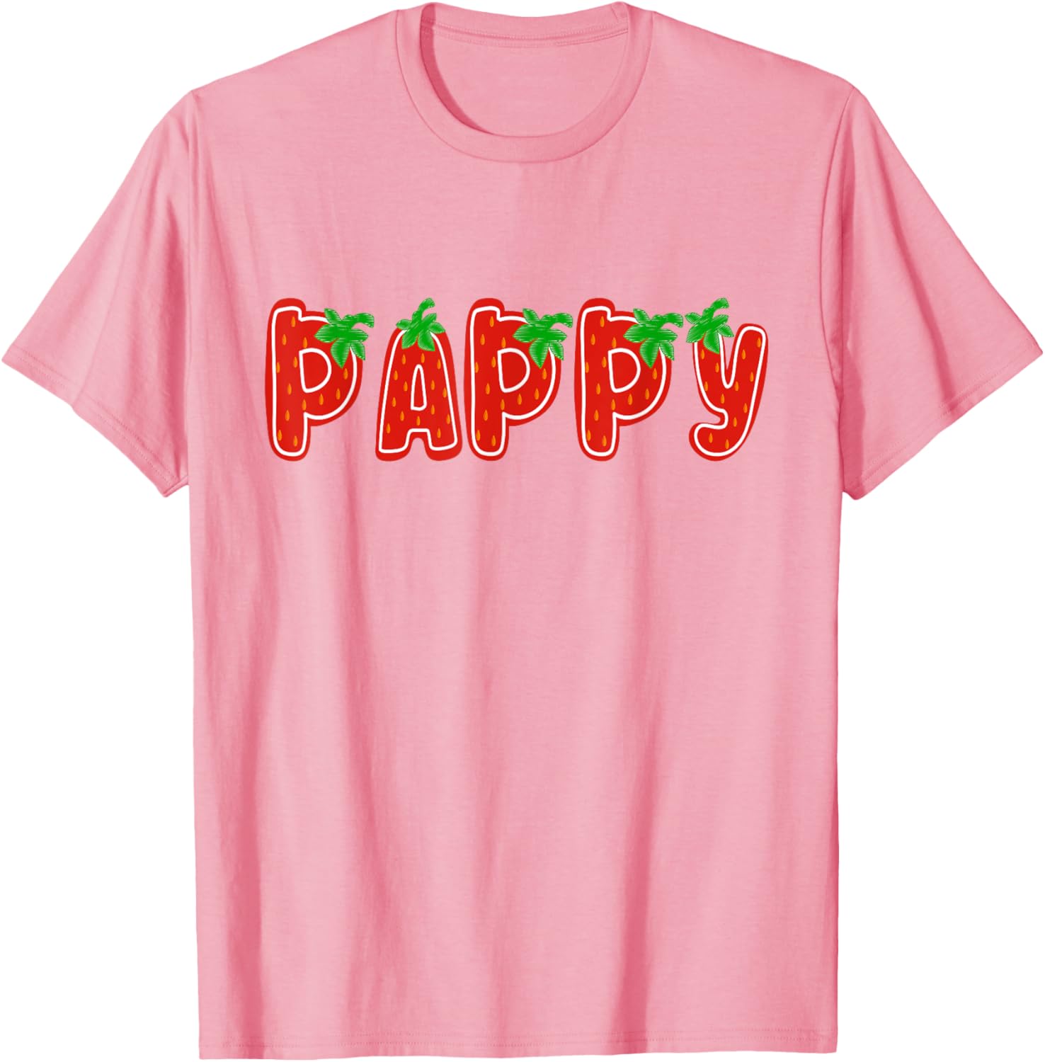Strawberry Pappy Funny First Birthday Family Matching T-Shirt - 10