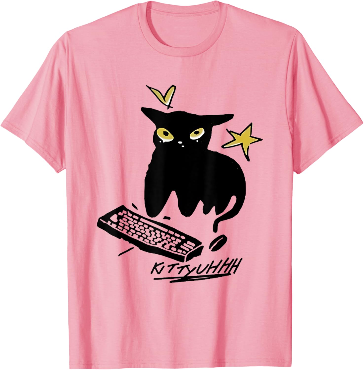 Kittyuhhh Funny T-Shirt for Men and Women - Cute and Quirky Design - 12