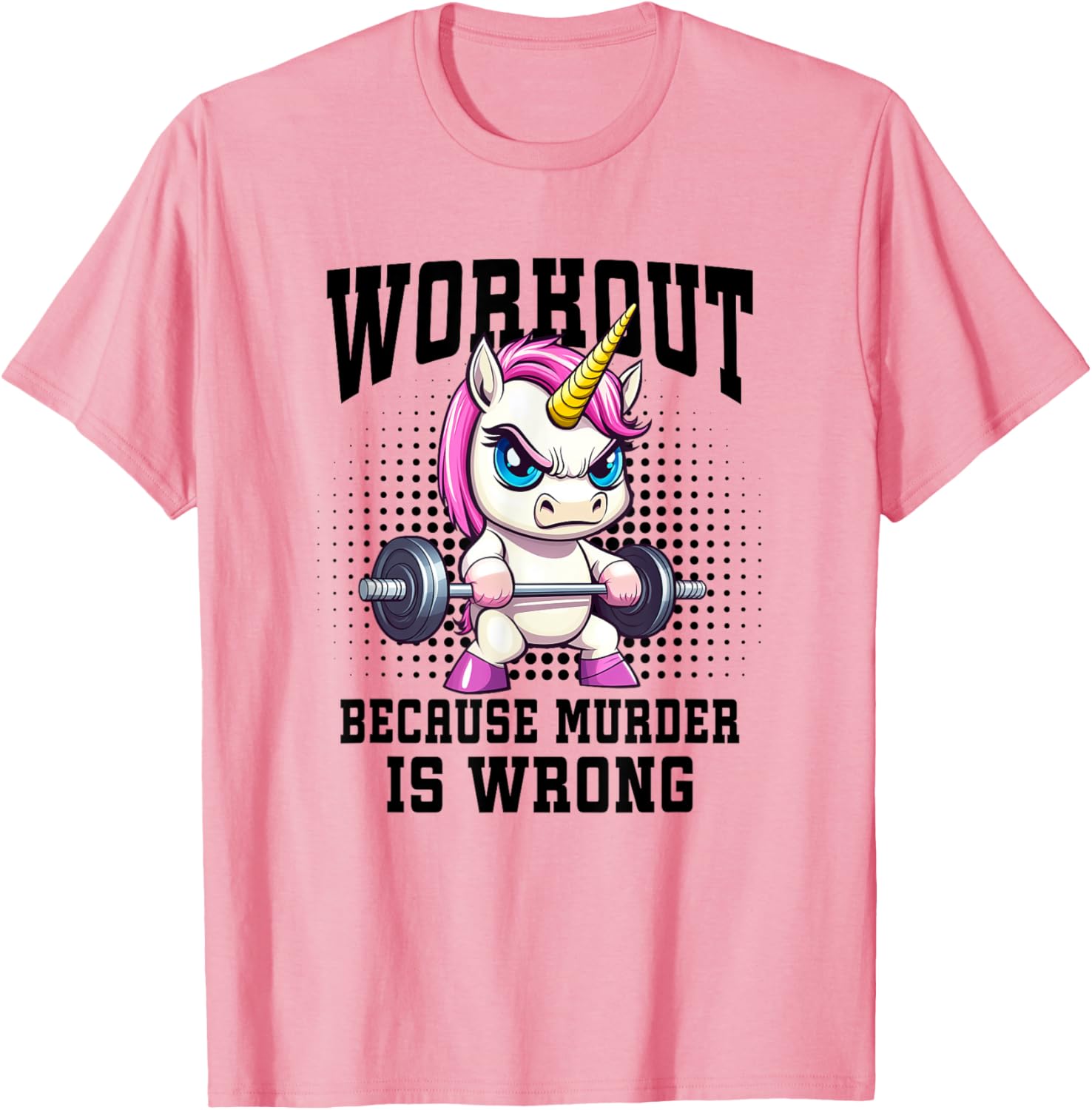 Unicorn Weightlifter T-Shirt for Bodybuilders and Gym Enthusiasts - 9