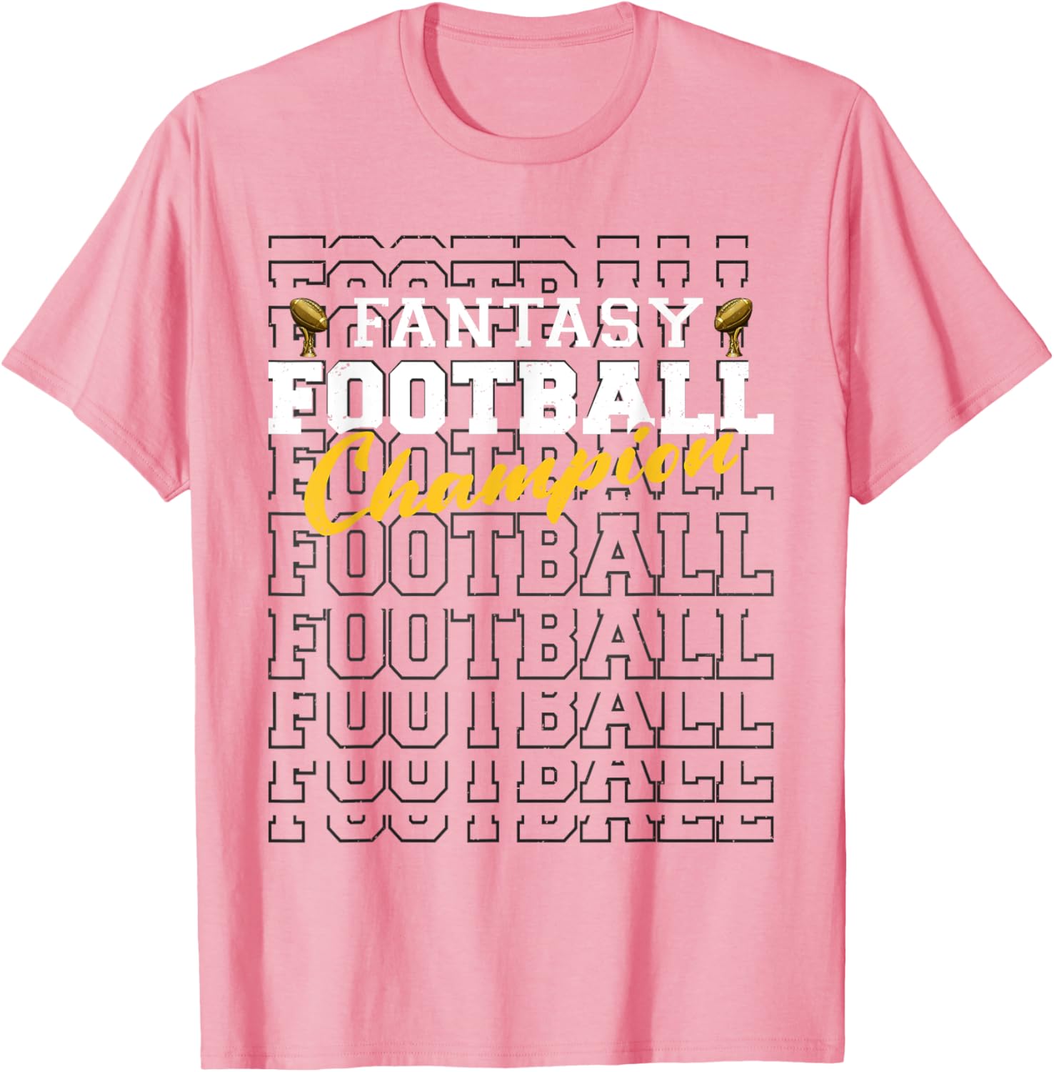 Funny Fantasy Football Champion 2025 T-Shirt for Football Fans - 15