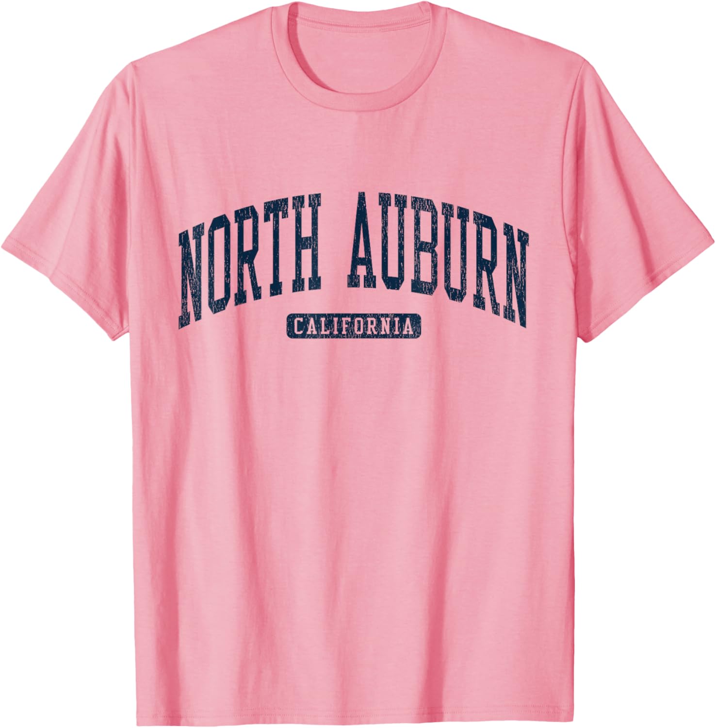 North Auburn California College University Style Blue T-Shirt for Fans - 16