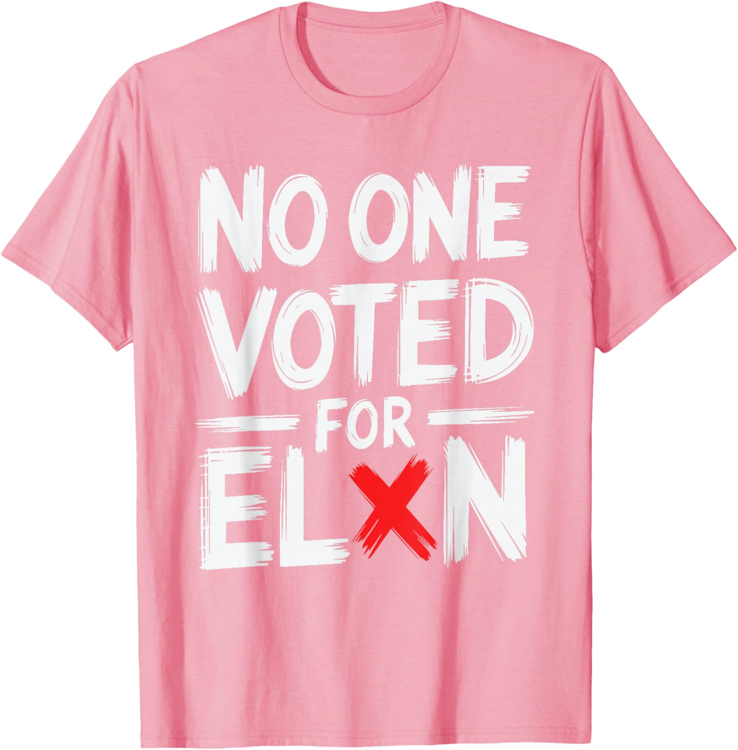 Funny No One Voted For Elon Nobody Elected T-Shirt for Casual Wear - 5