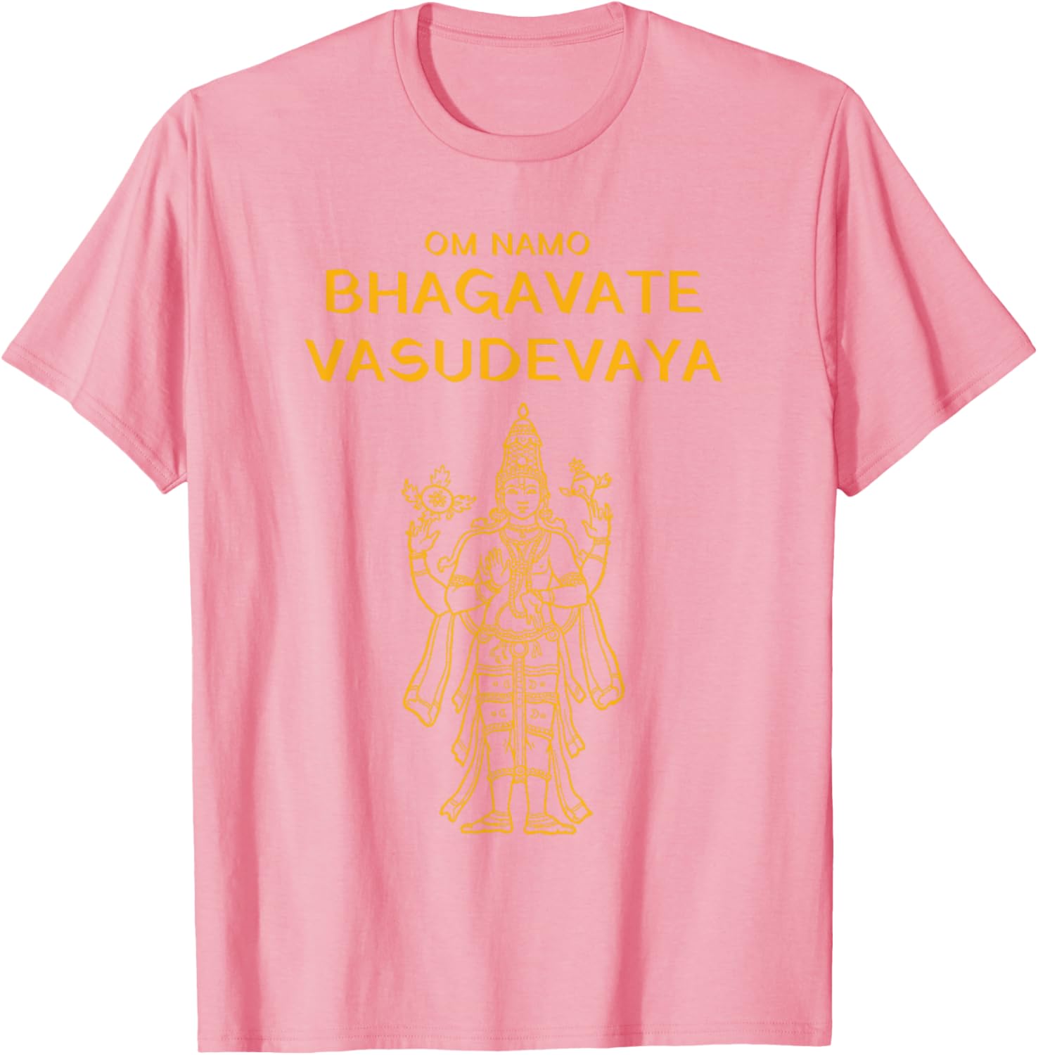 Vishnu Narayana Om Namo Bhagavate Vasudevaya Hindu T-Shirt - 22