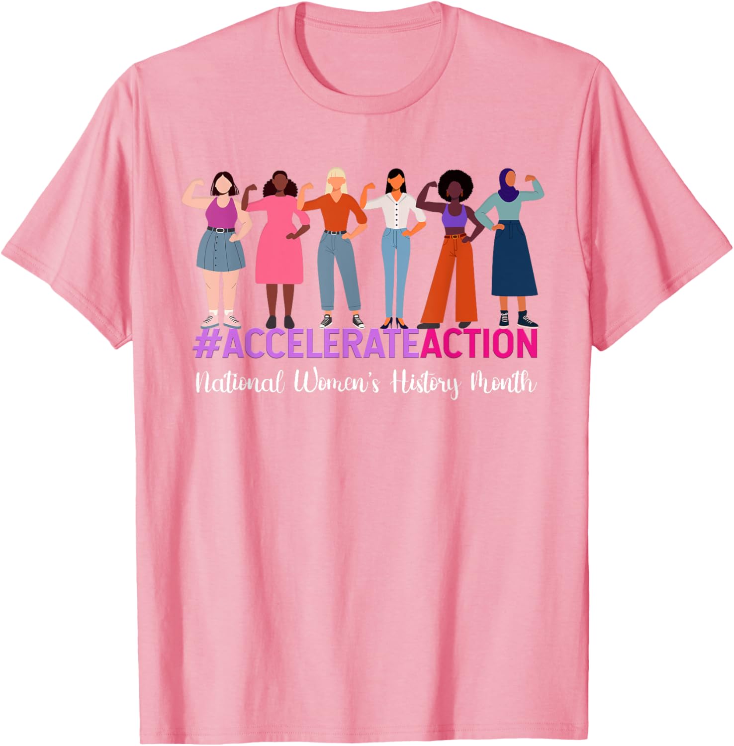 Celebrate Women's History Month 2025 with a Stylish T-Shirt for Her - 26
