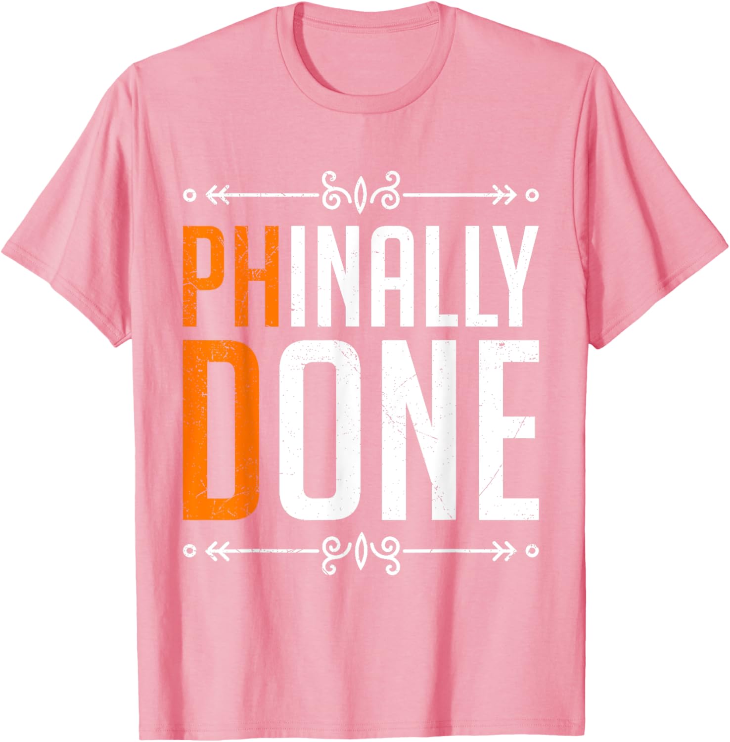 Doctorate PHINALLY DONE Funny Dissertation T-Shirt for Graduates - 3