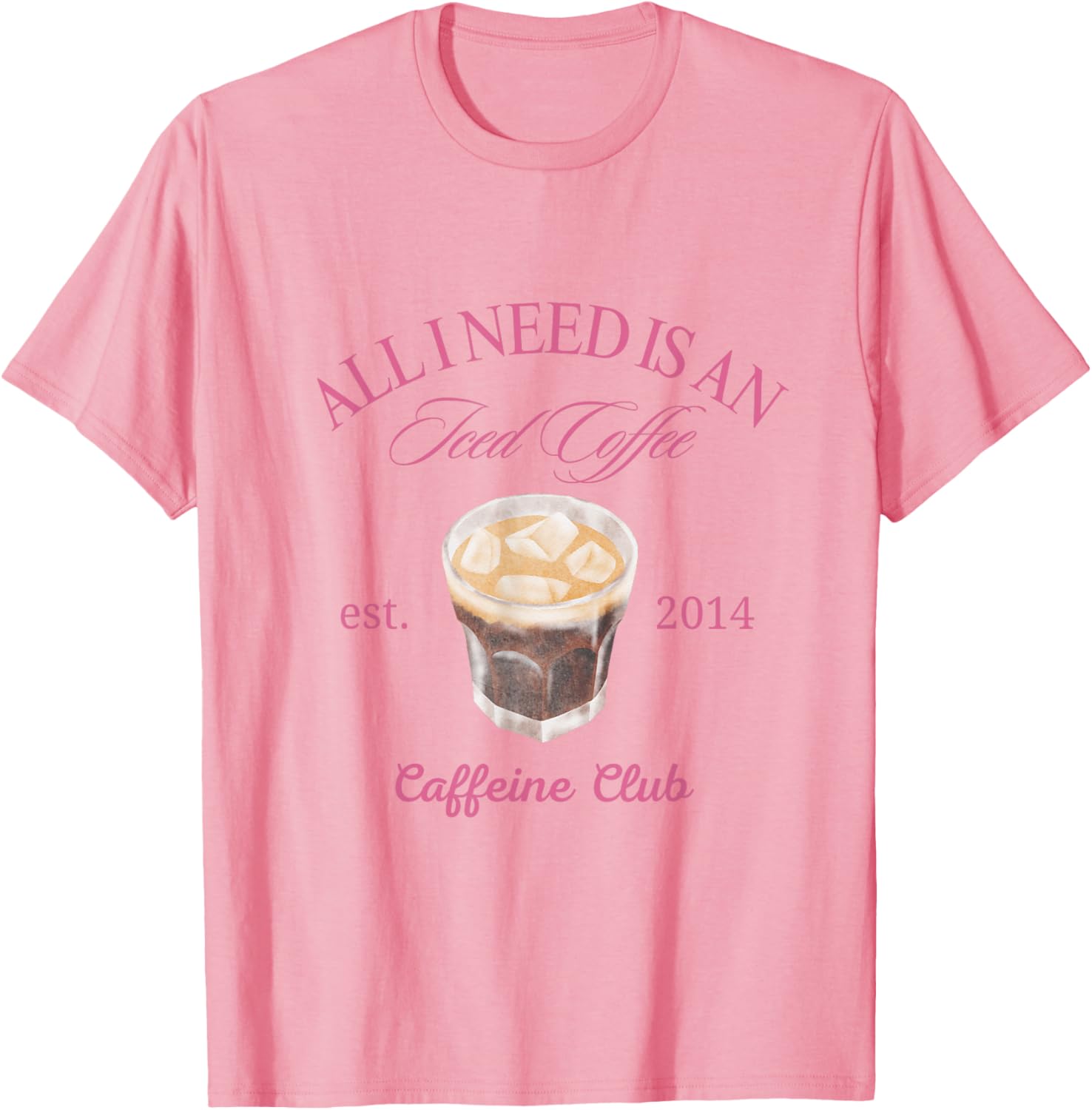 Iced Coffee Lover T-Shirt Perfect for Casual Style and Gift Ideas - 4