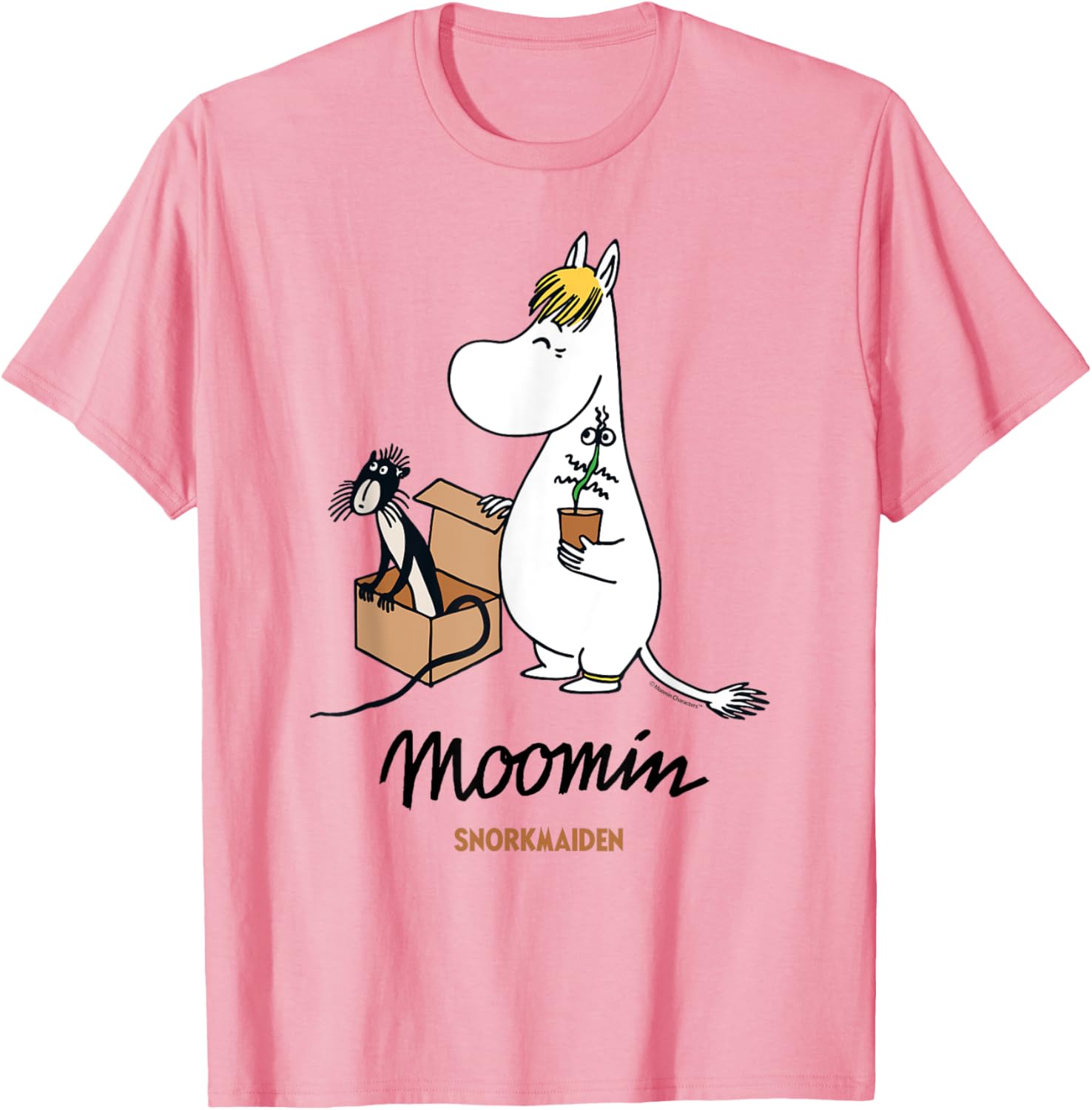 Moomin Snorkmaiden Standing T-Shirt for Cozy Casual Fashion - 2