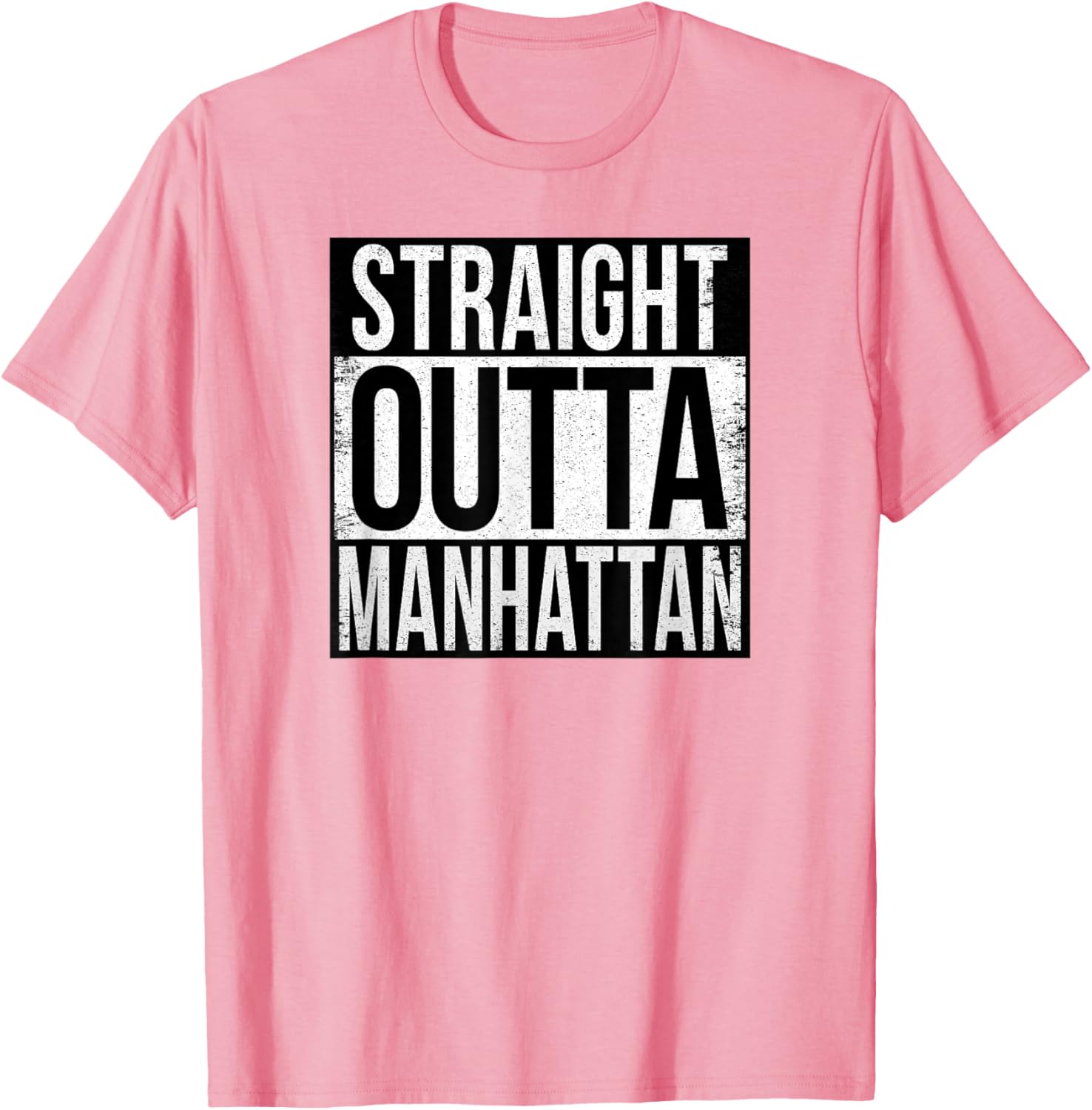 Straight Outta Manhattan T-Shirt for Fun Fashion and City Vibes - 4
