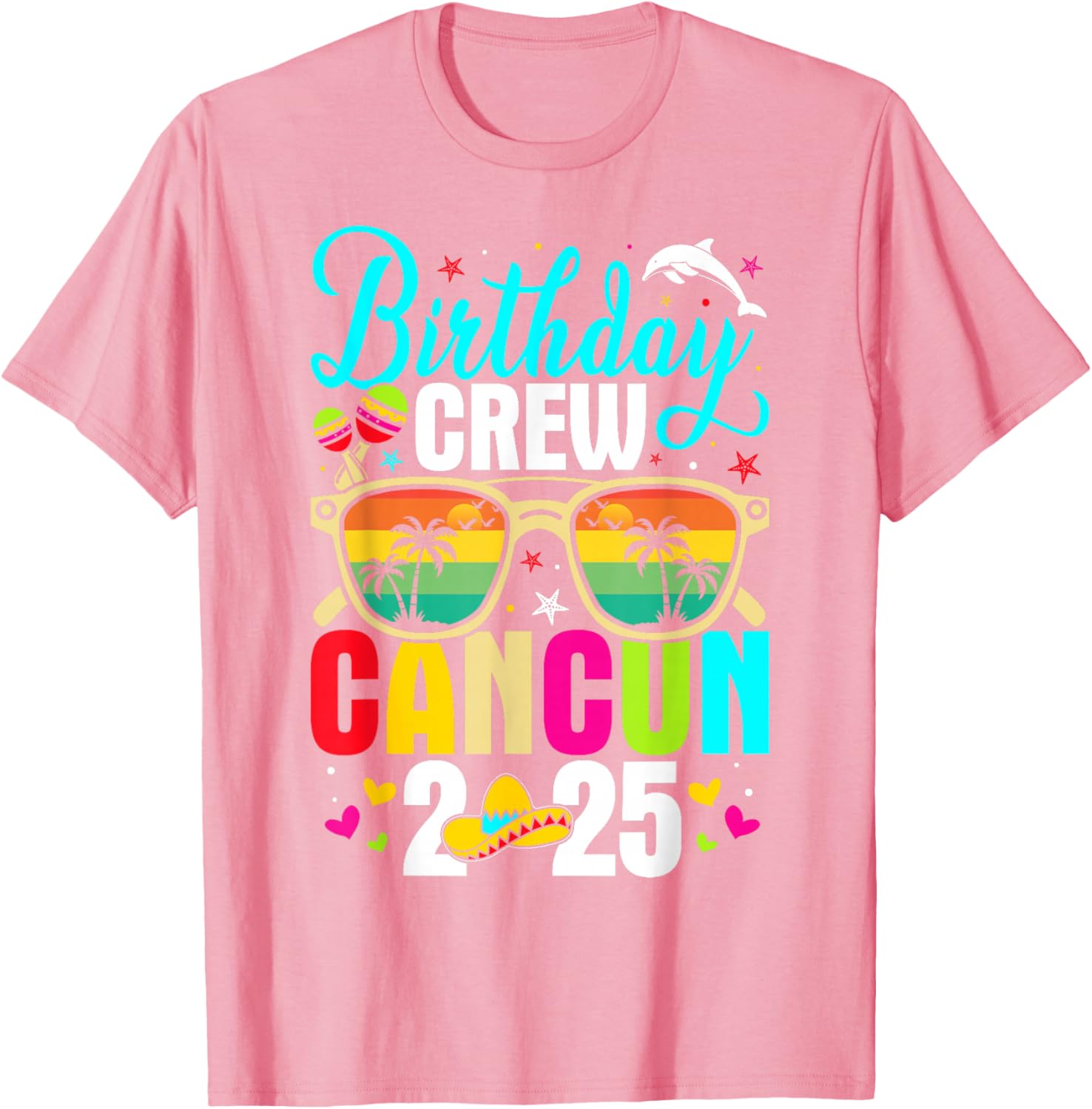 Fun Matching Cancun Birthday Boy Trip T-Shirt for 2025 Celebration - 11