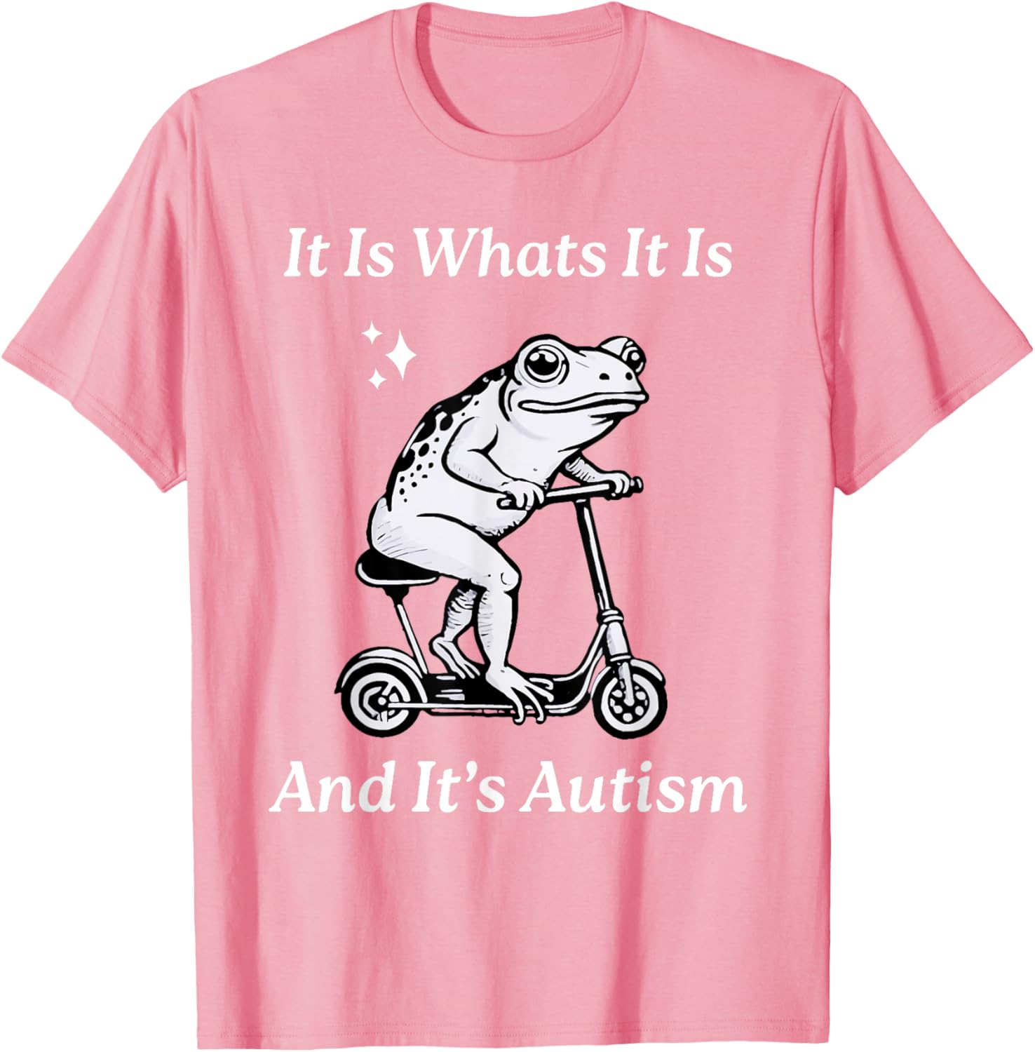 Humorous Autism Awareness T-Shirt - It Is What It Is Funny Meme - 8