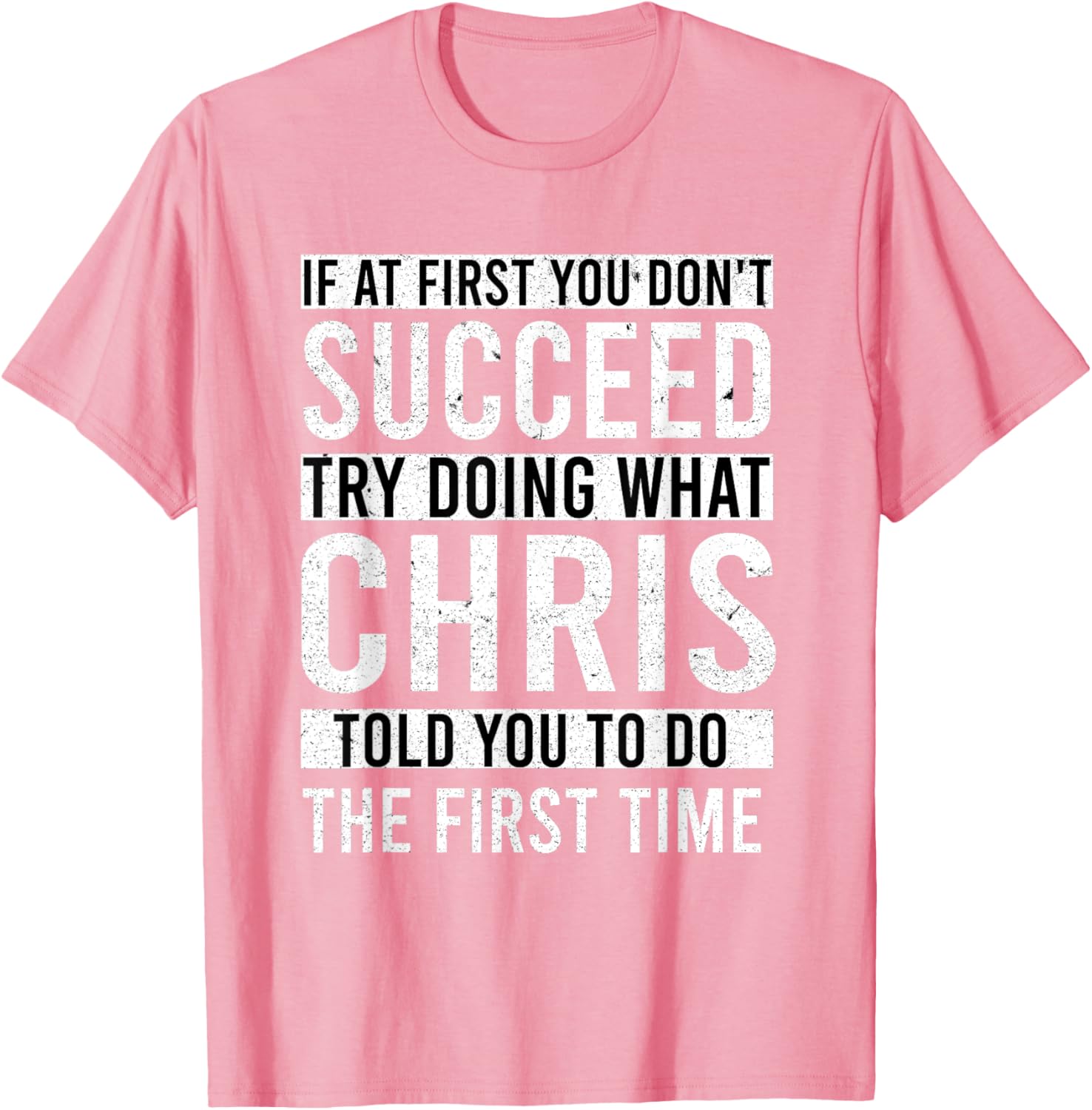 Funny Personalized CHRIS T-Shirt Gift for Dad - Unique Men's Apparel - 2