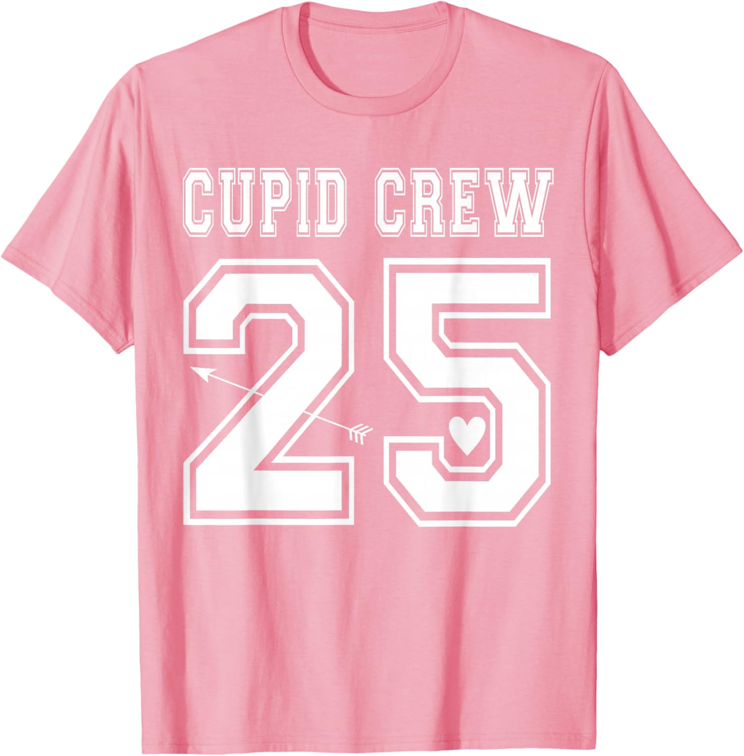 Cupid Crew 2025 Valentine's Day Love Sports Jersey Style T-Shirt - 19