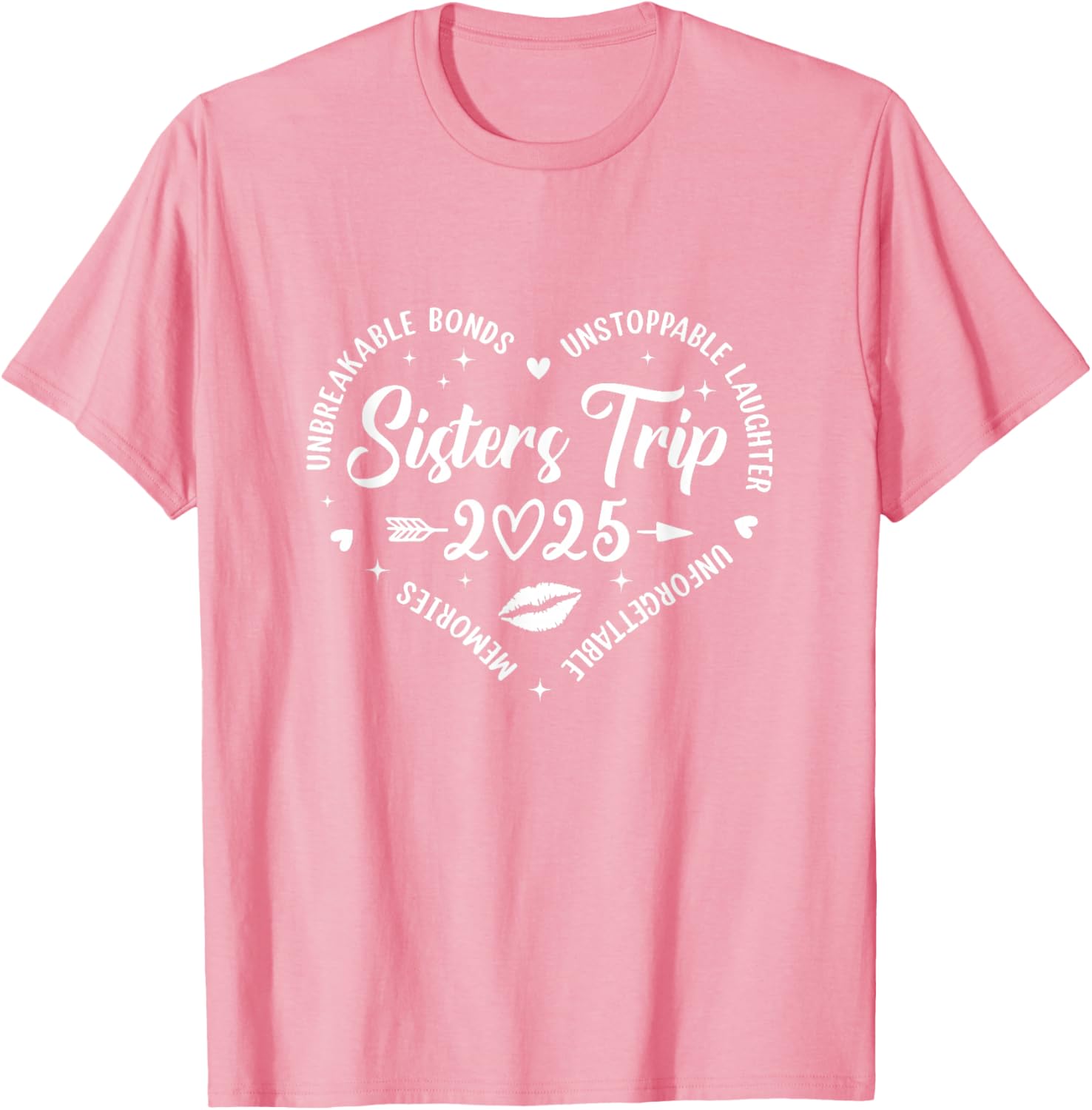 Sisters Trip 2025 Retro T-Shirt for Friends Vacation Memories - 8