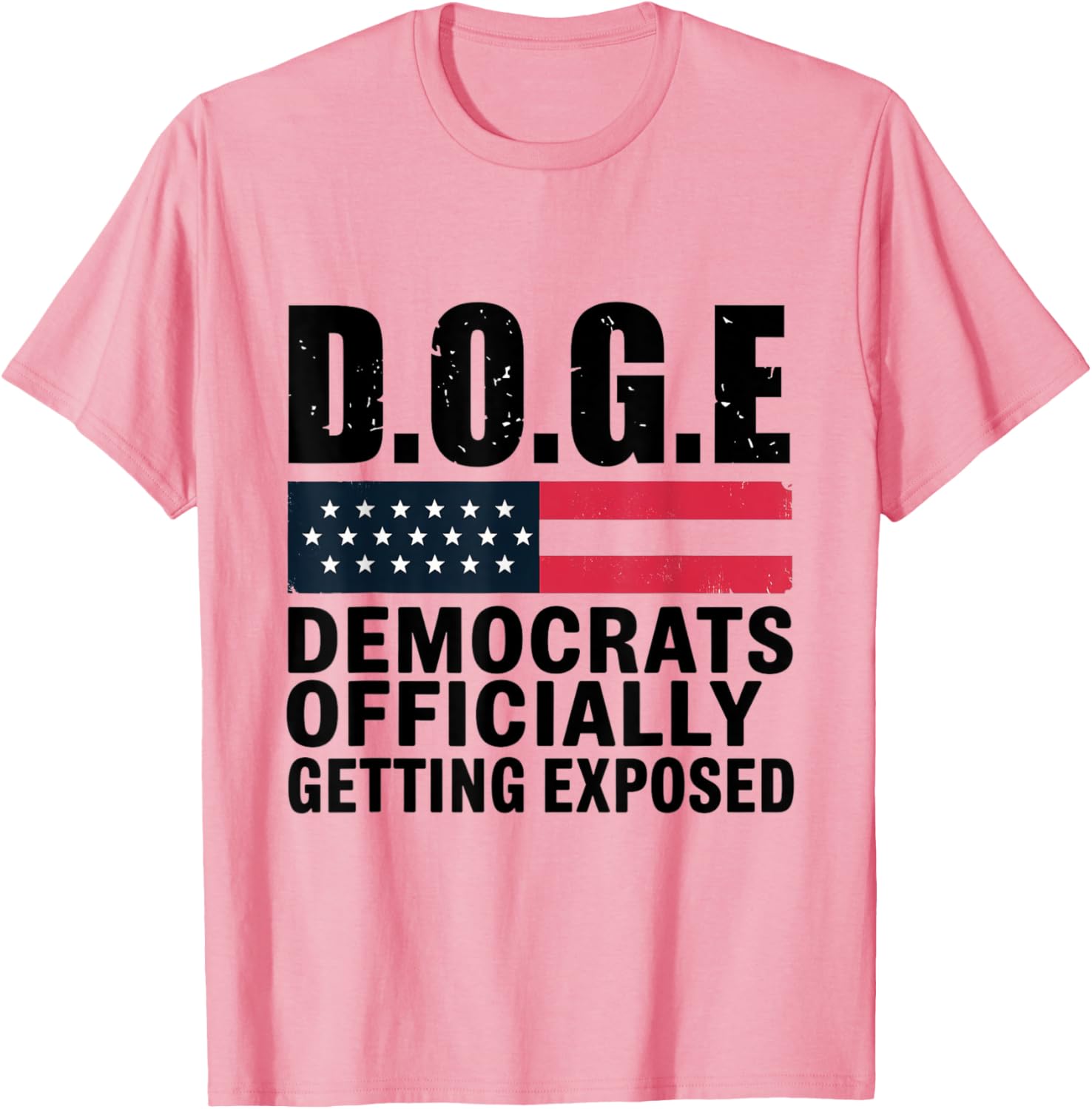 Funny DOGE Democrats Exposed T-Shirt for Fashionable Dog Lovers - 2