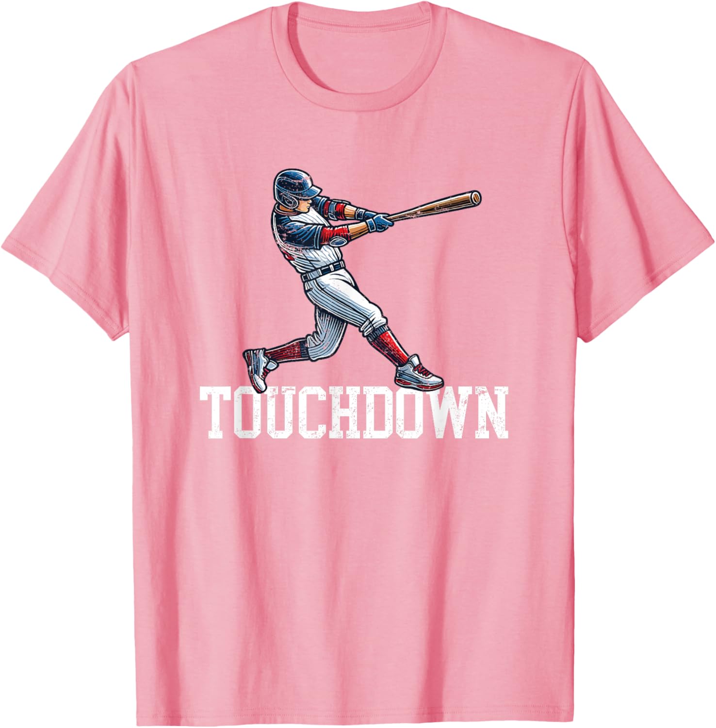 Funny Football Baseball Mash-Up T-Shirt for Sports Lovers - 1