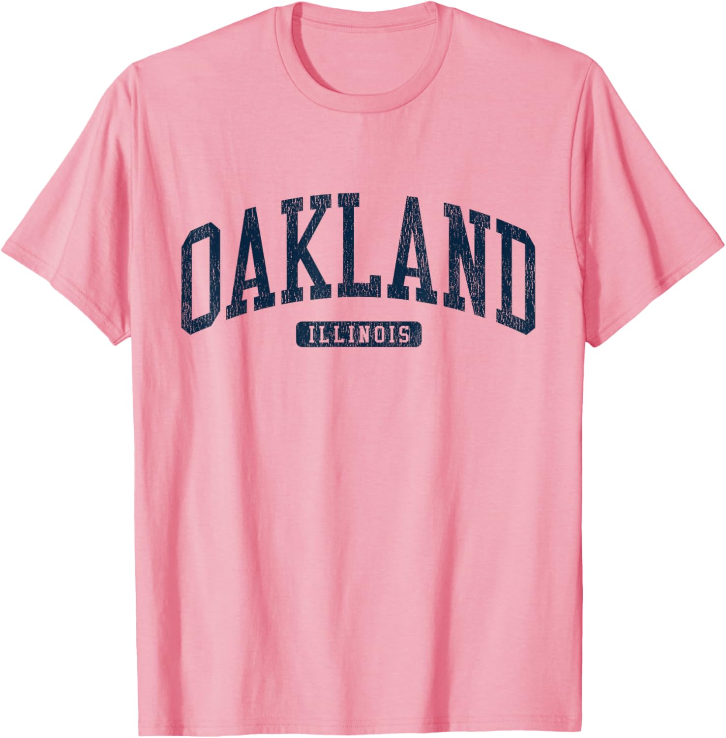 Oakland Illinois College University Blue T-Shirt for Comfort and Style - 14
