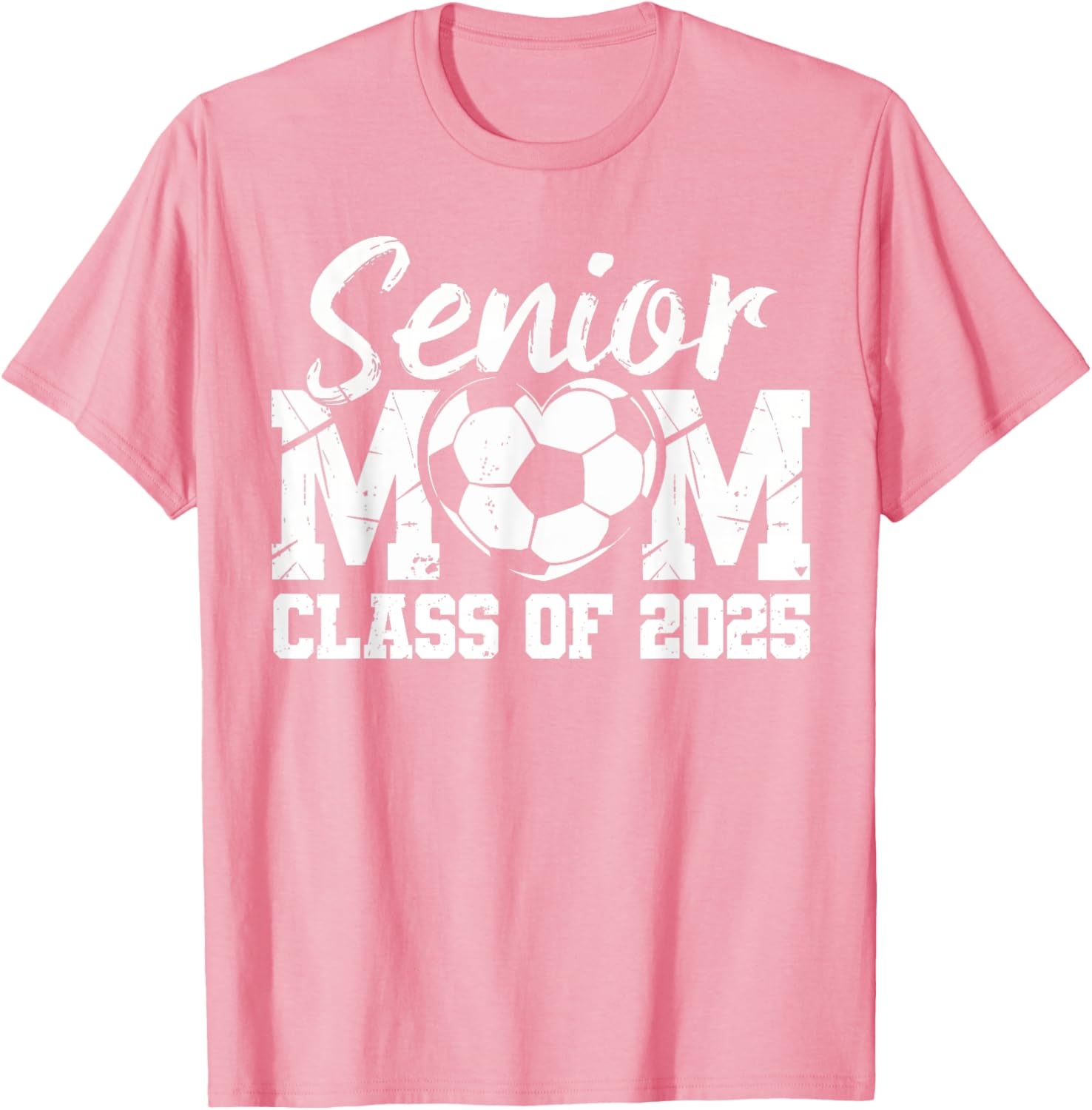 Soccer Mom Class of 2025 Graduate T-Shirt for Proud Senior Mamas - 4
