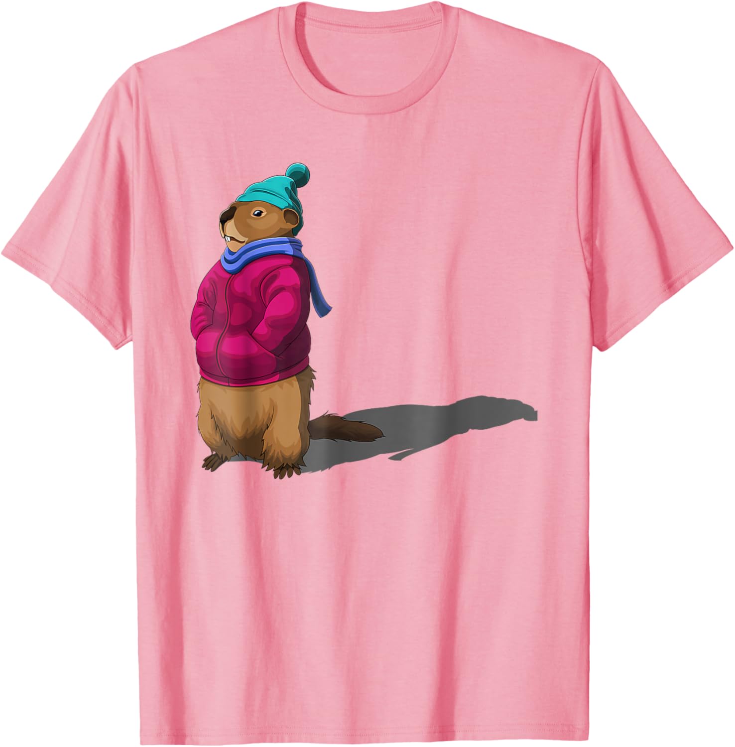 Funny Ground Hog Day T-Shirt for Men and Women - Cute Groundhog Design - 28