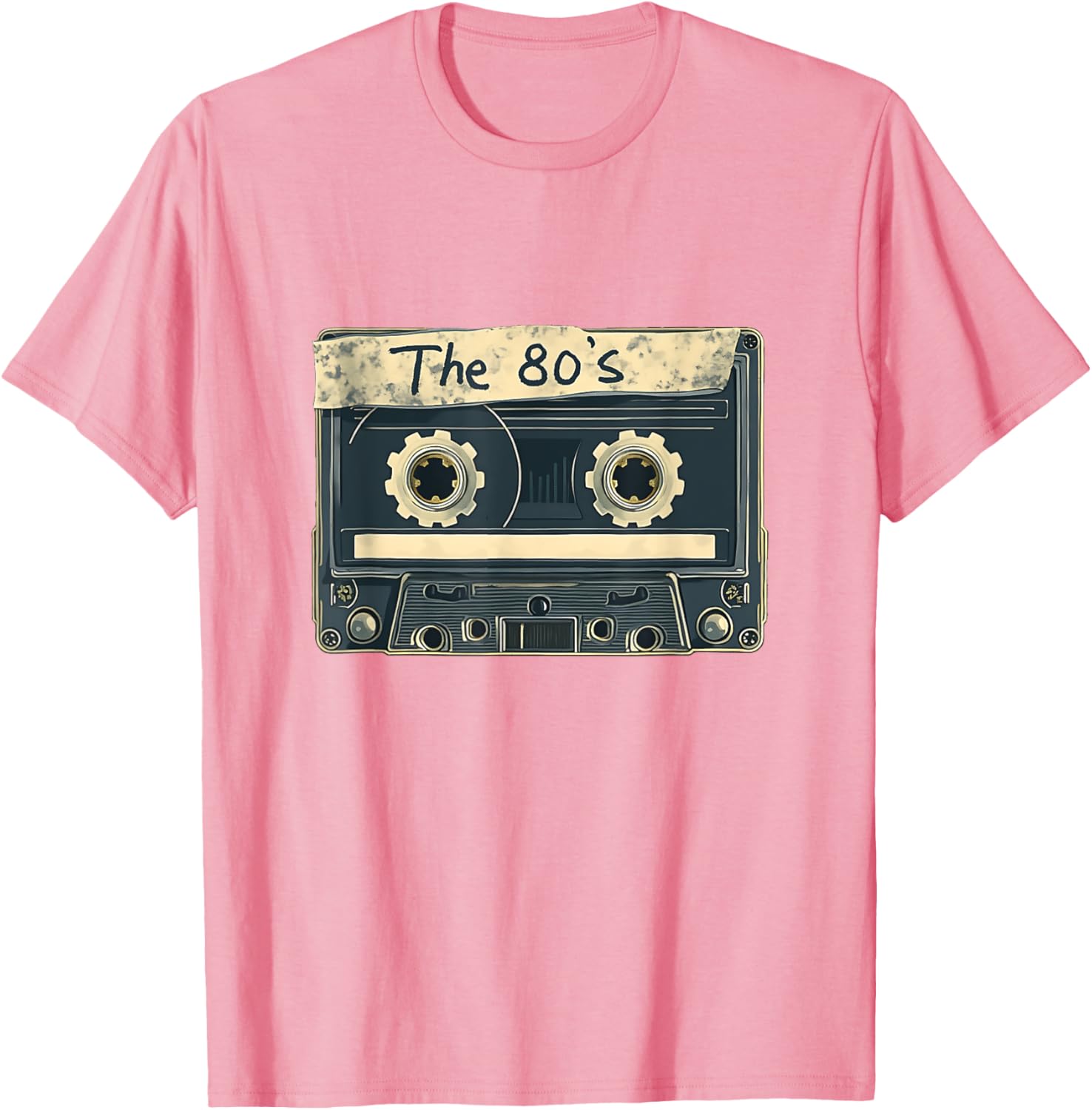 Classic Vintage Cassette Tape T-Shirt for 80s 90s Nostalgia Lovers - 5