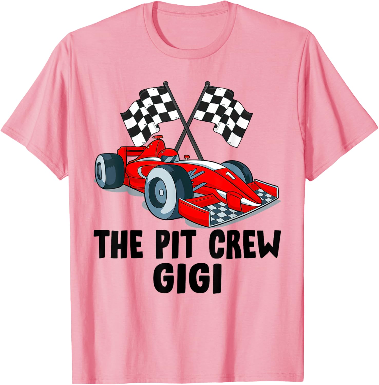Gigi Pit Crew Race Car Birthday Party Family T-Shirt for Racing Fans - 14