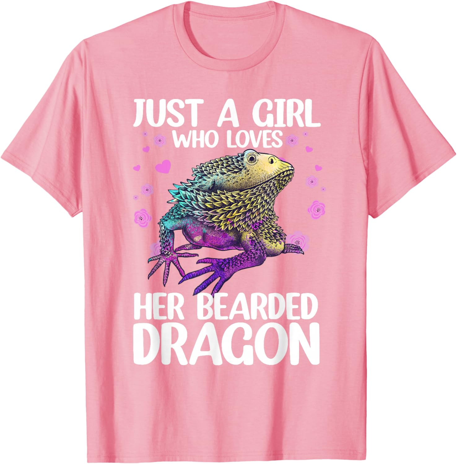 Cool Bearded Dragon T-Shirt for Women Perfect Gift for Reptile Lovers - 1