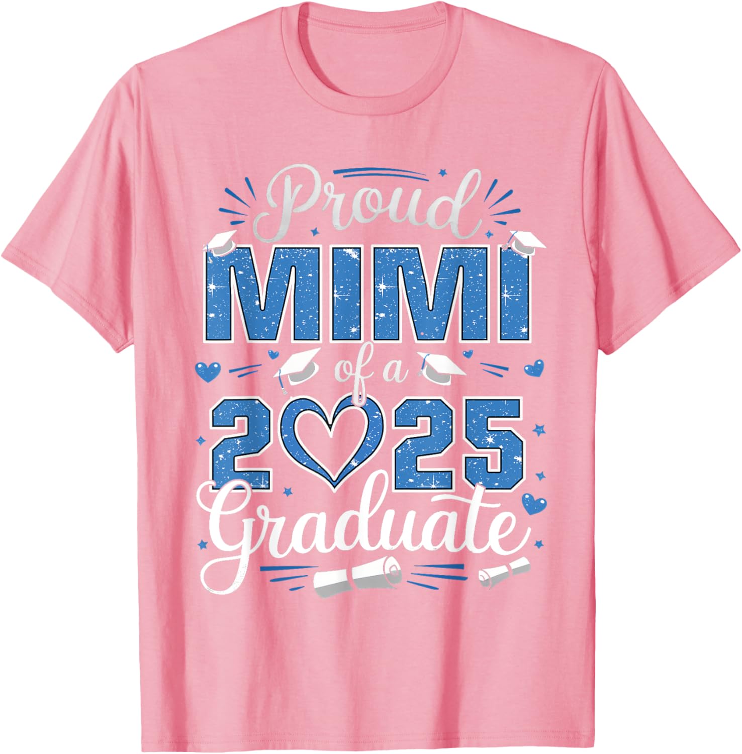 Proud Mimi of a Class of 2025 Graduate T-Shirt for Senior Celebrations - 5