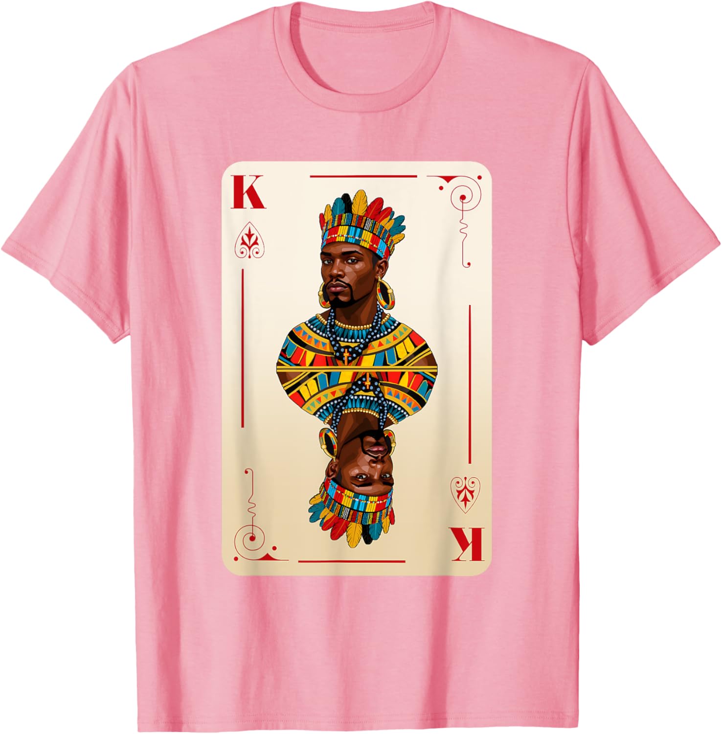 African King Black Pride BHM Couples T-Shirt for Men - Matching Style - 28