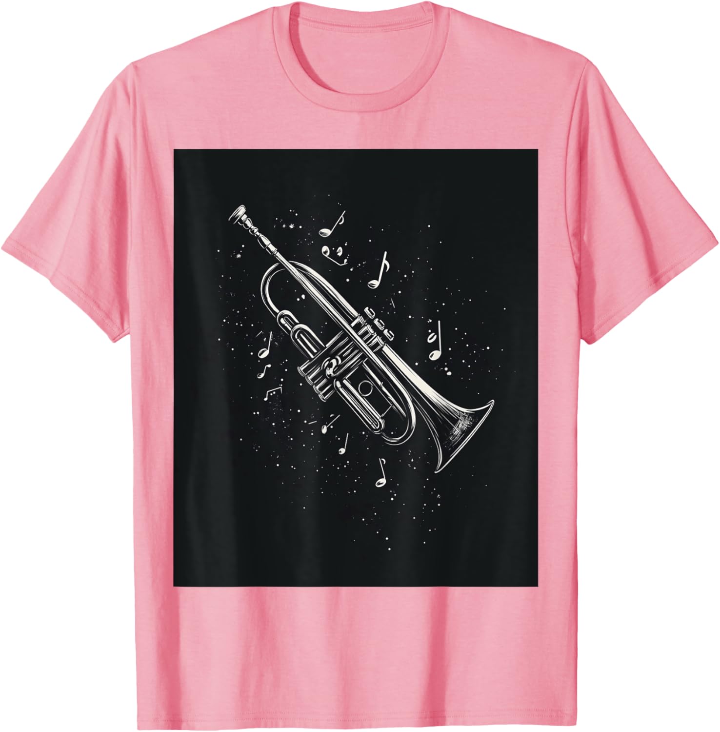 Jazz Enthusiast Trumpet Notes T-Shirt for Music Lovers and Musicians - 7