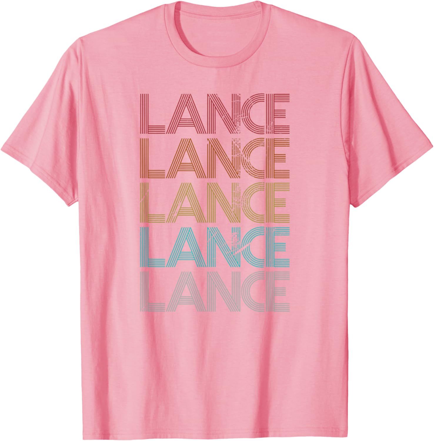 Retro Vintage Lance T-Shirt for Stylish Casual Wear in Soft Cotton - 1