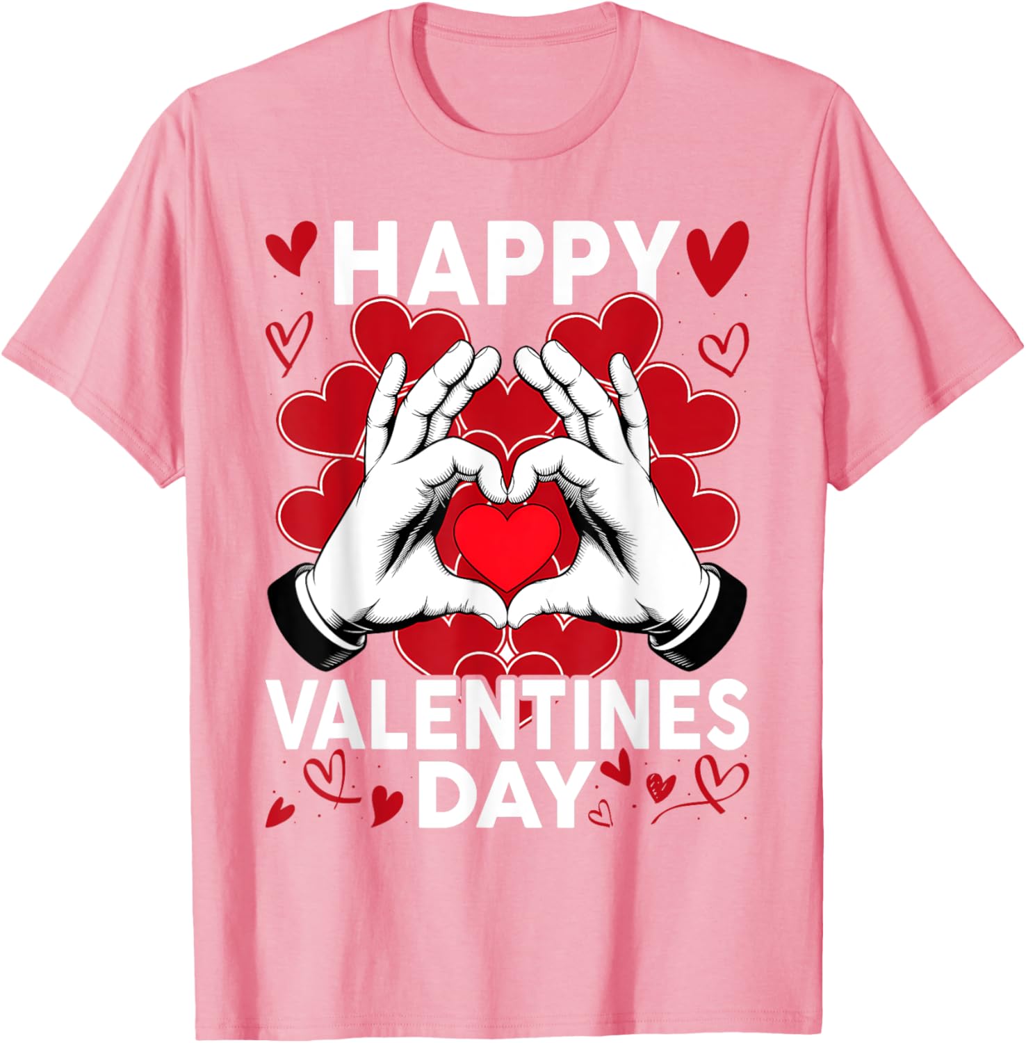 Happy Valentine's Day Couples Love T-Shirt for Perfect Date Night - 11