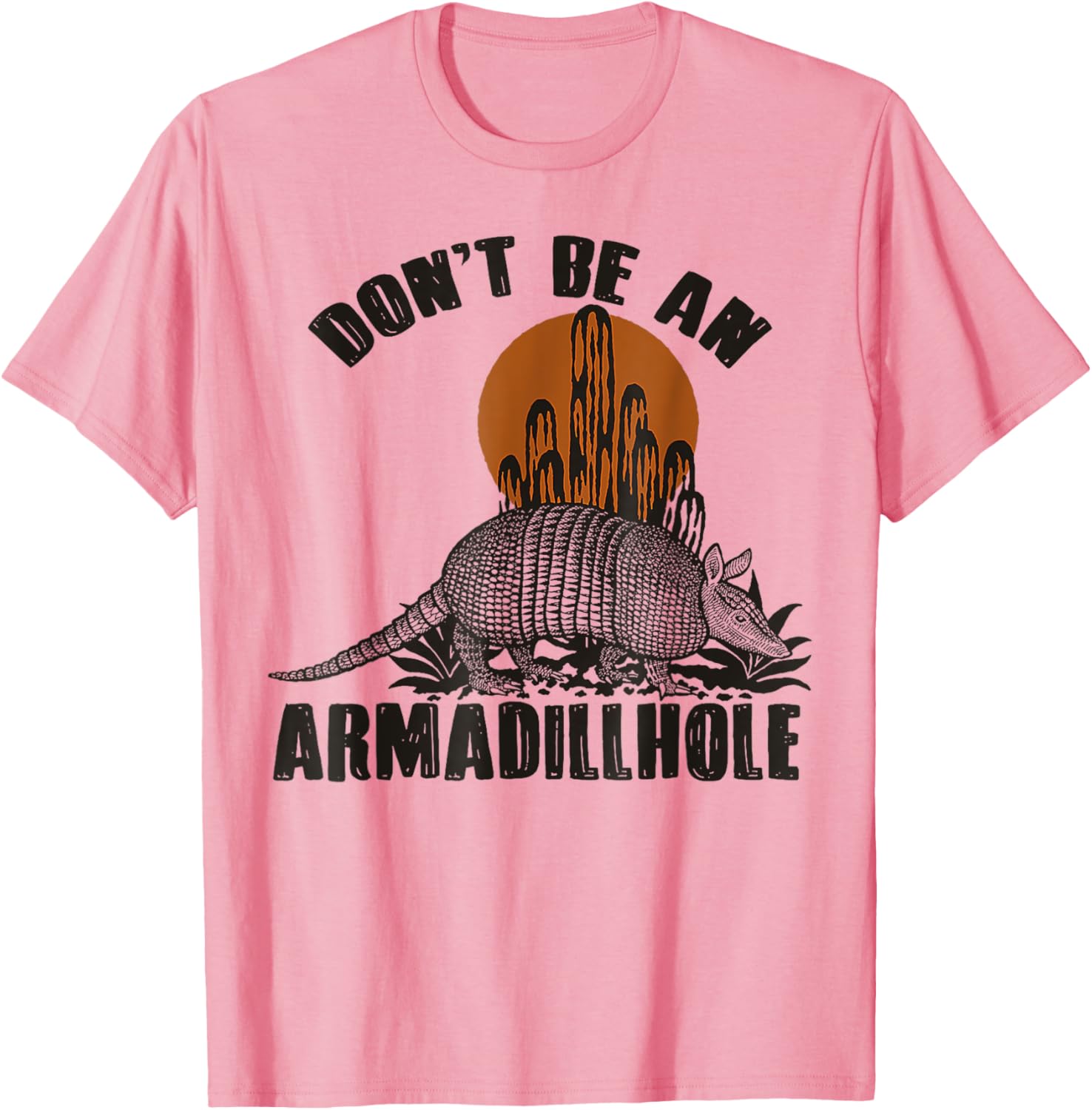 Pink Cowgirl Vintage Armadillo T-Shirt for Western Style Lovers - 8