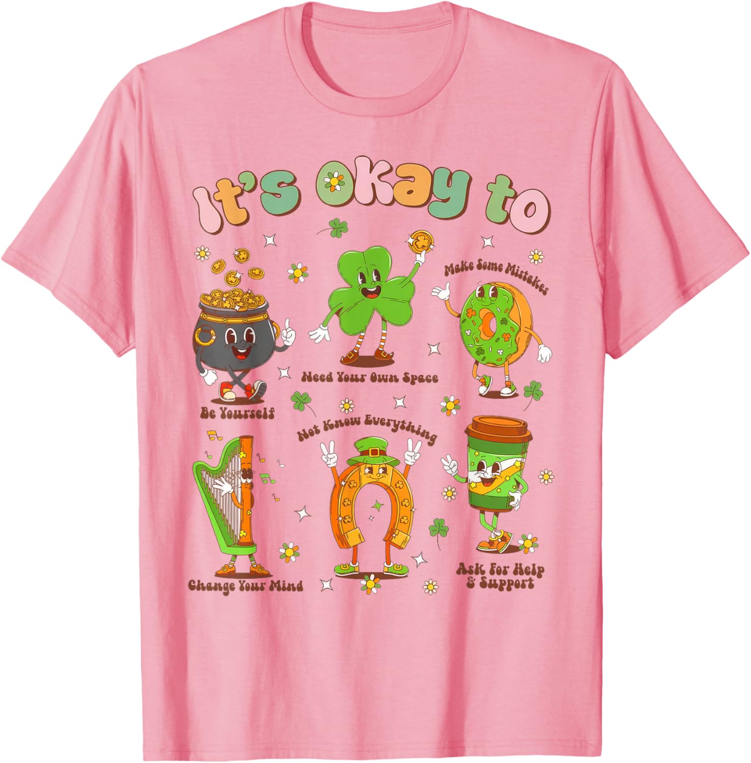 St Patrick's Day School Counselor Shamrock T-Shirt for Festive Fun - 11