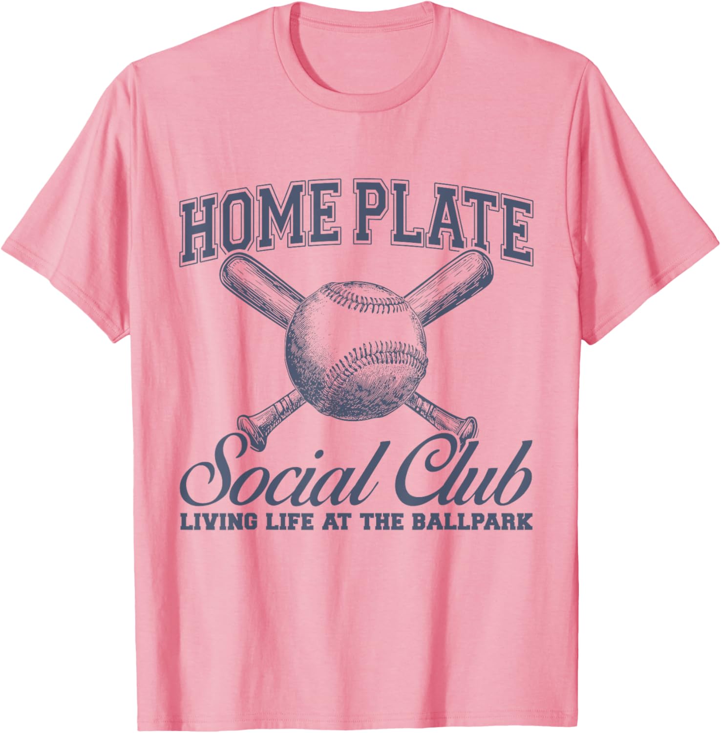 Baseball Softball Mom Matching T-Shirt for Women - Home Plate Design - 8