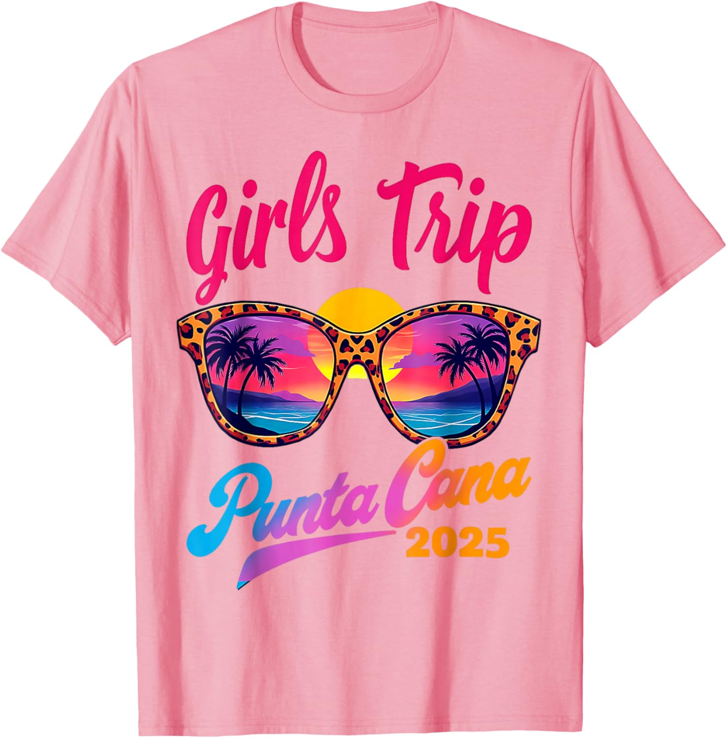 Girls Trip Punta Cana 2025 Matching Summer T-Shirt for Women - 21