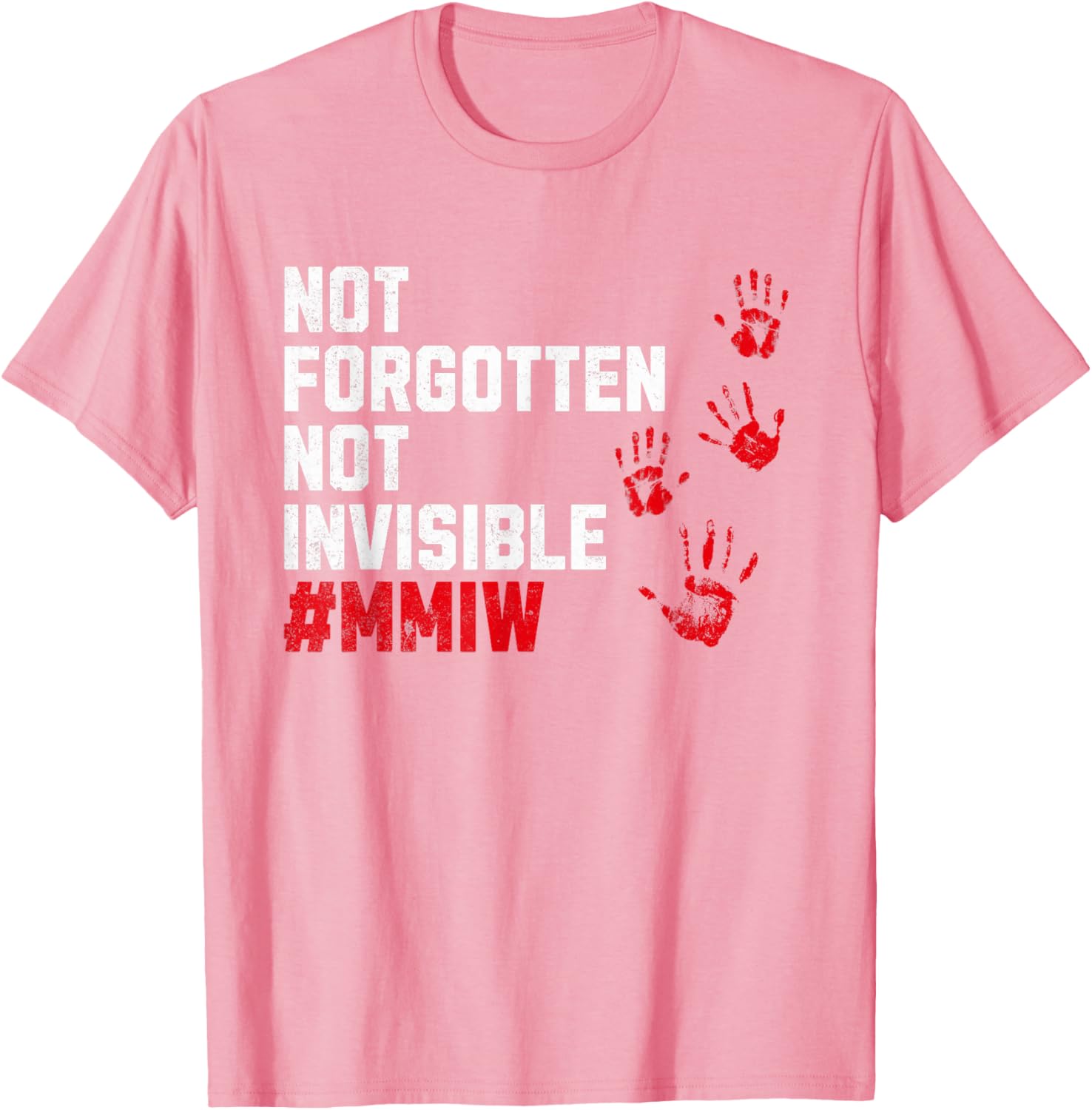 Stolen Sisters MMIW Invisible T-Shirt for Awareness of Missing Indigenous Women - 8