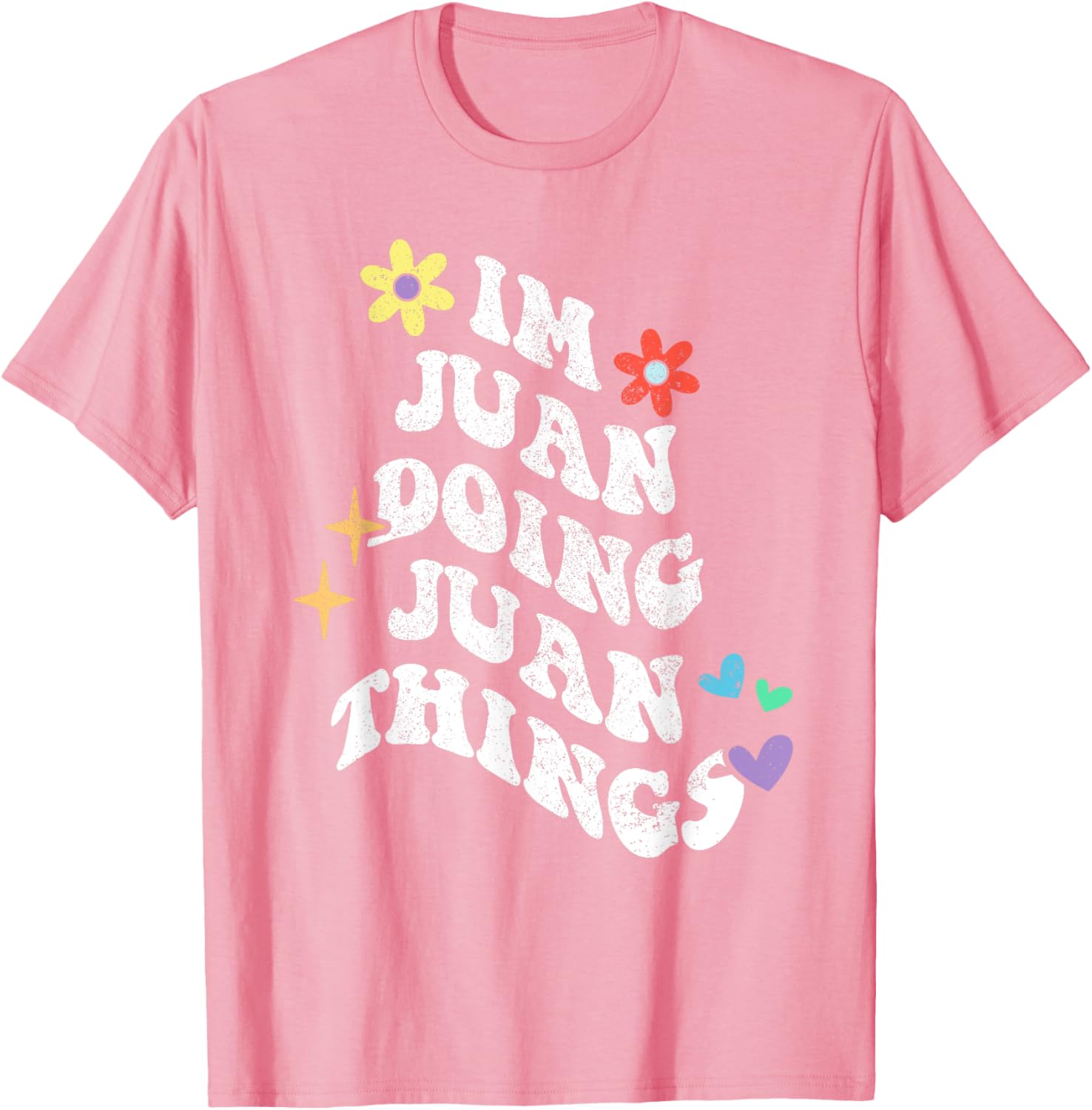 Funny Retro Groovy Im Juan Doing Juan Things T-Shirt for Mother's Day - 22